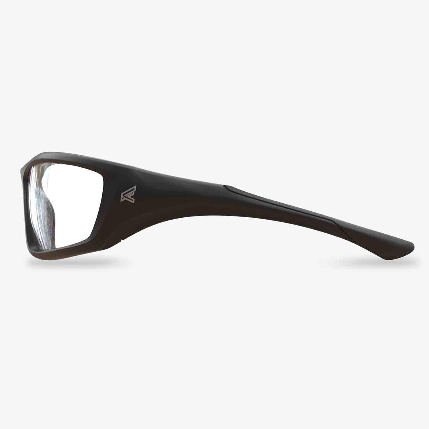 Robson Safety Glasses Black Frame Clear Lenses