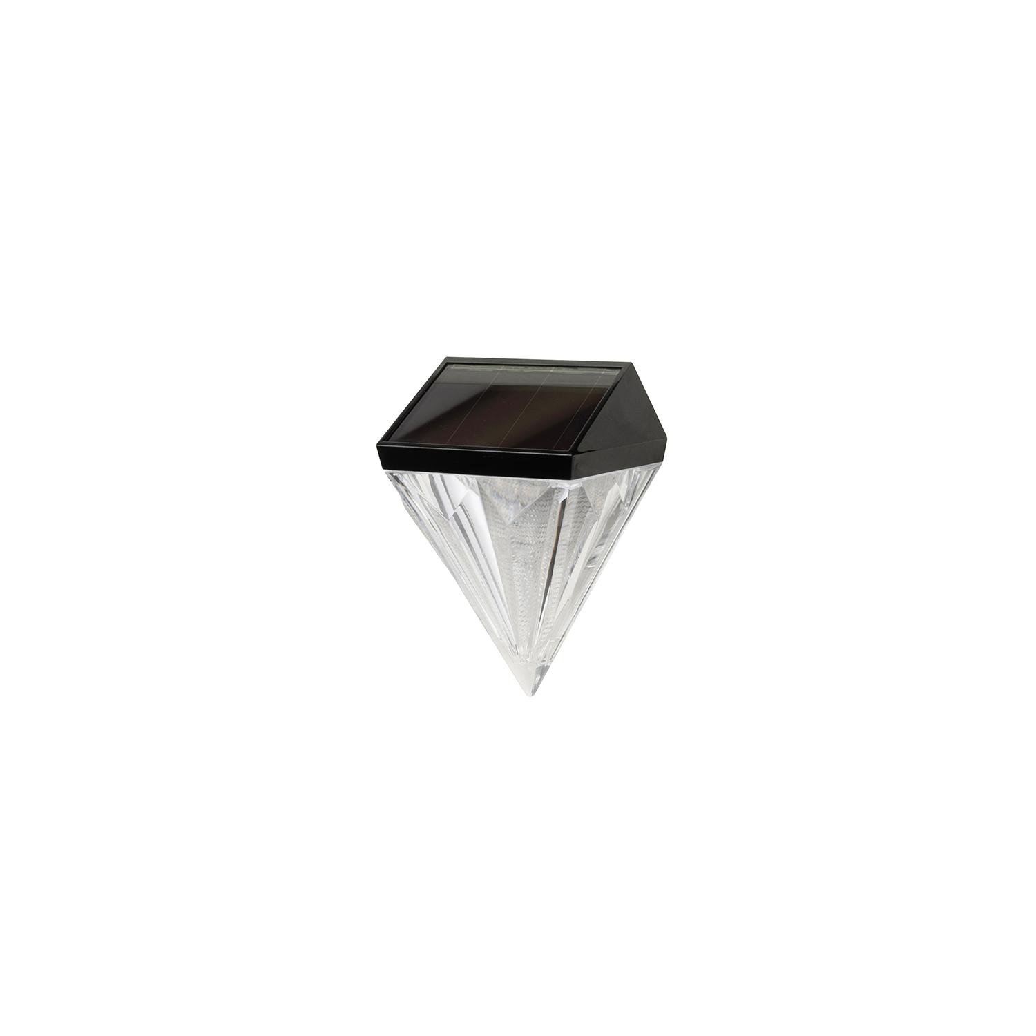 Solar Diamond Wall Light 4/Pack