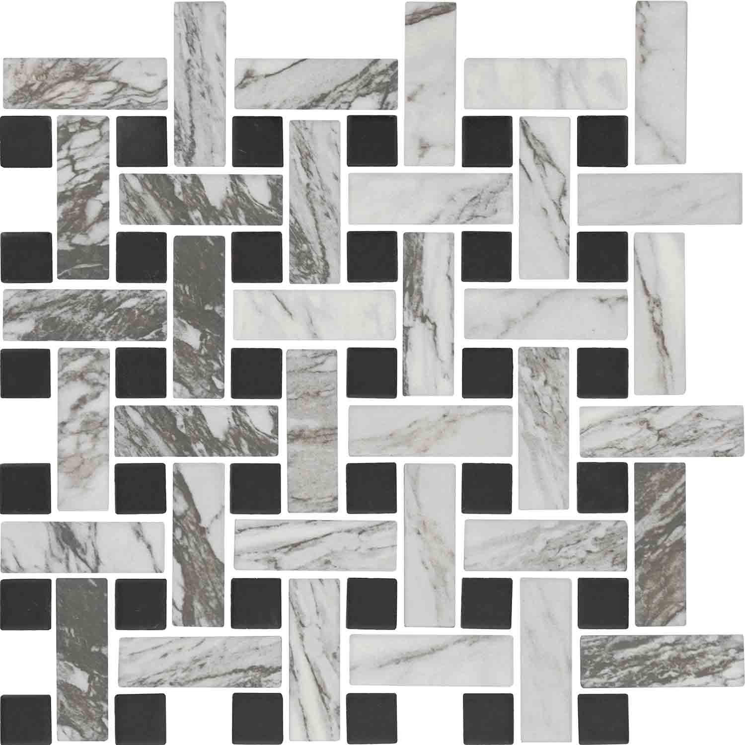 13"x13" Calypso Basketweave Matte Microban 10PC/10 SqFt/Box
