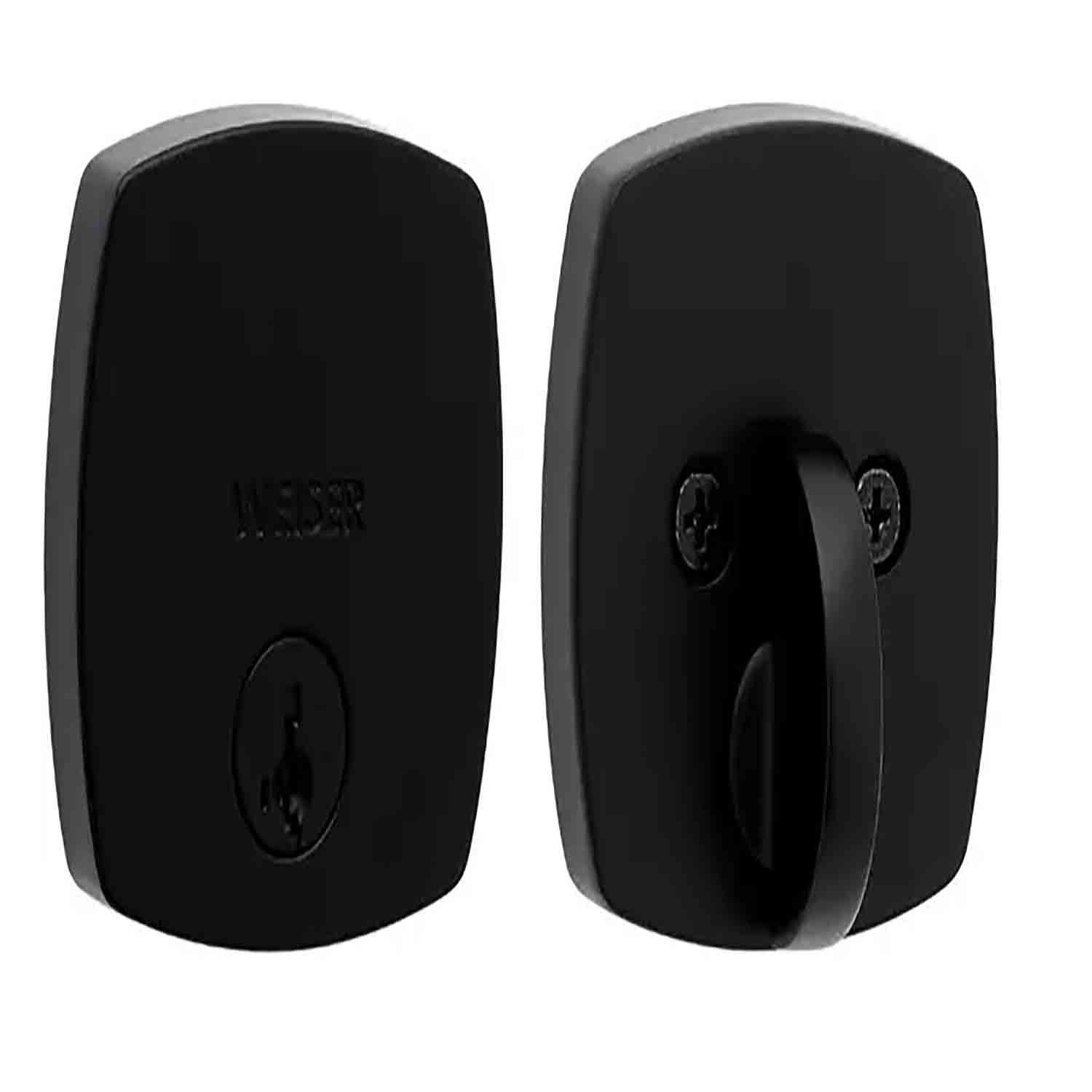 Prague Matte Black Deadbolt