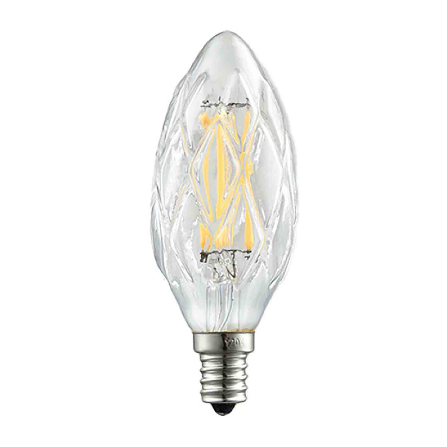 Ampoule LED Cristal C35 E12
