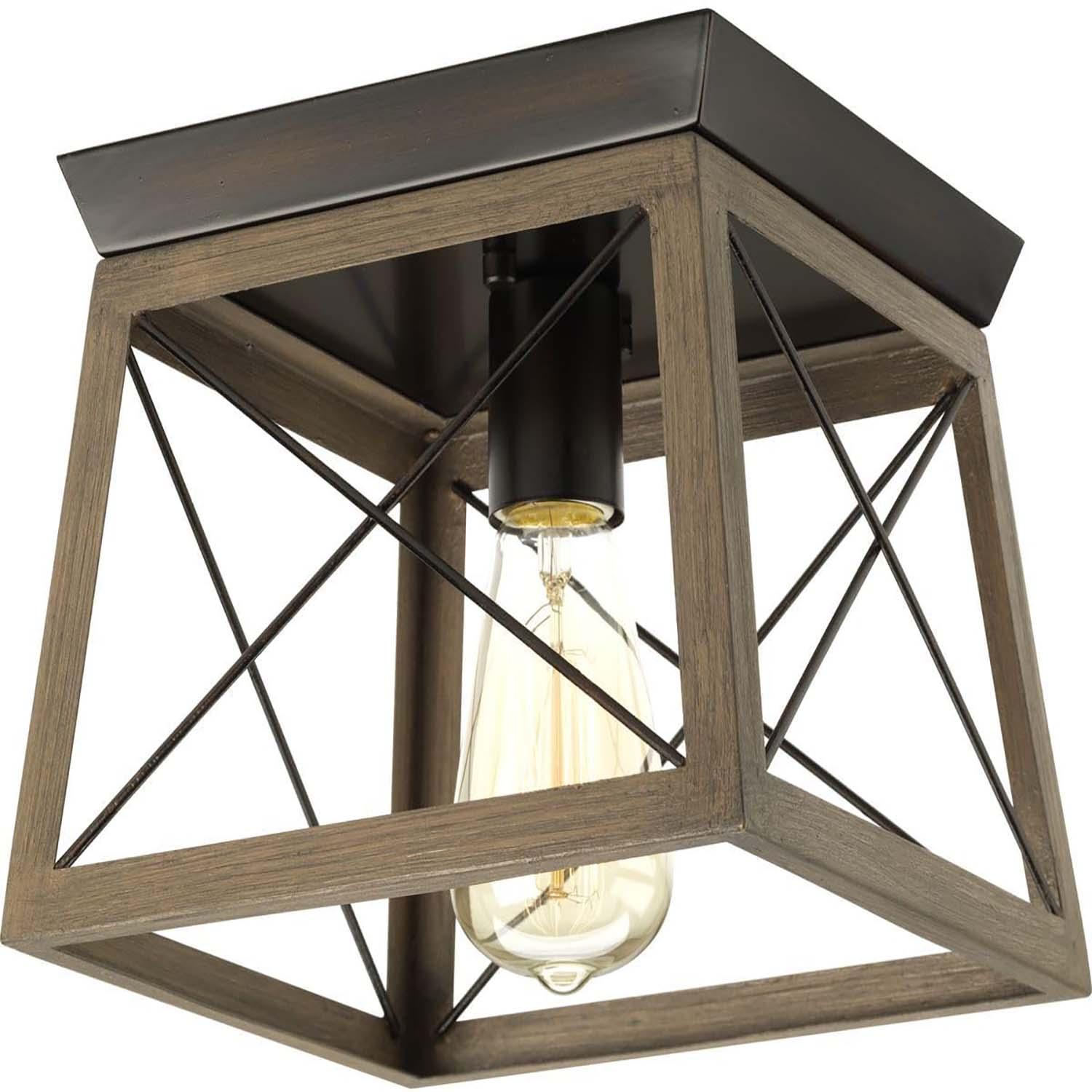 Plafonnier bronze antique Briarwood