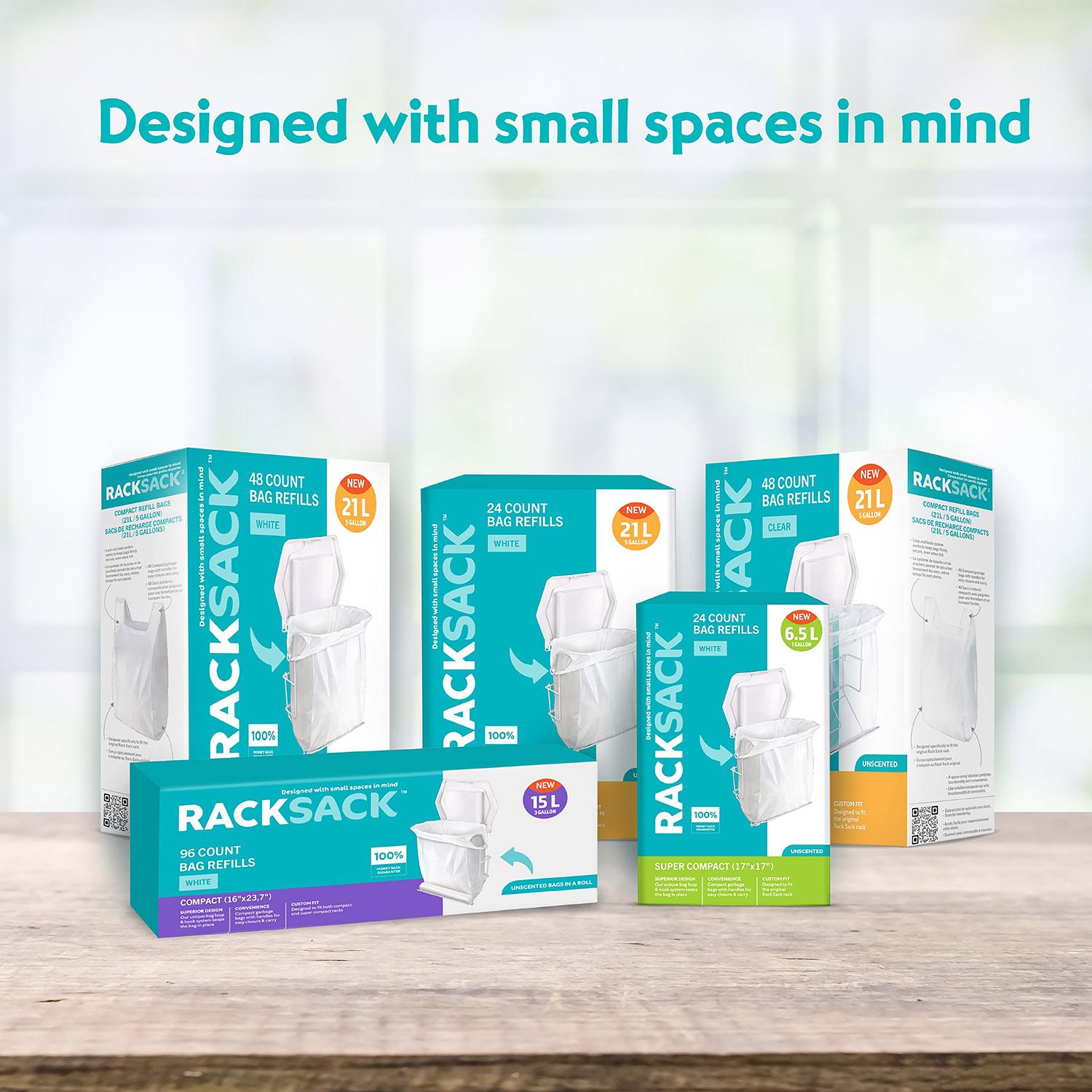 Compact Bag Refills White 24's