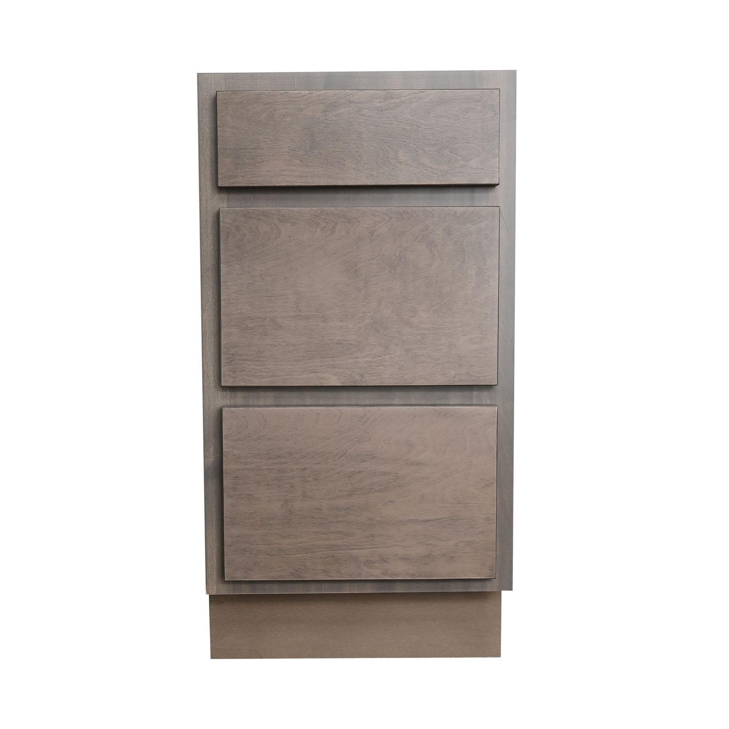 Bloc 3 Tiroirs Naturel 18"
