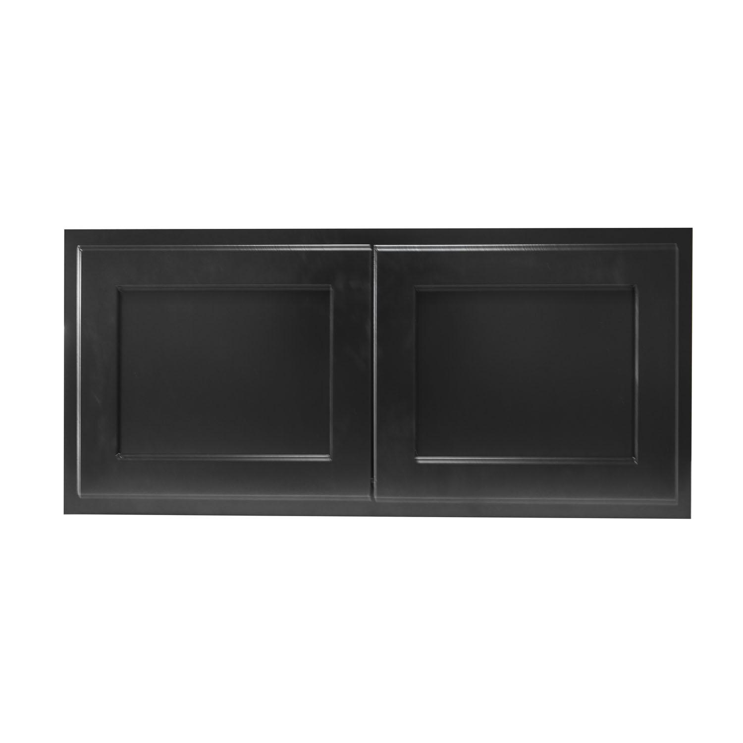 Armoire murale 30" x 14" noire