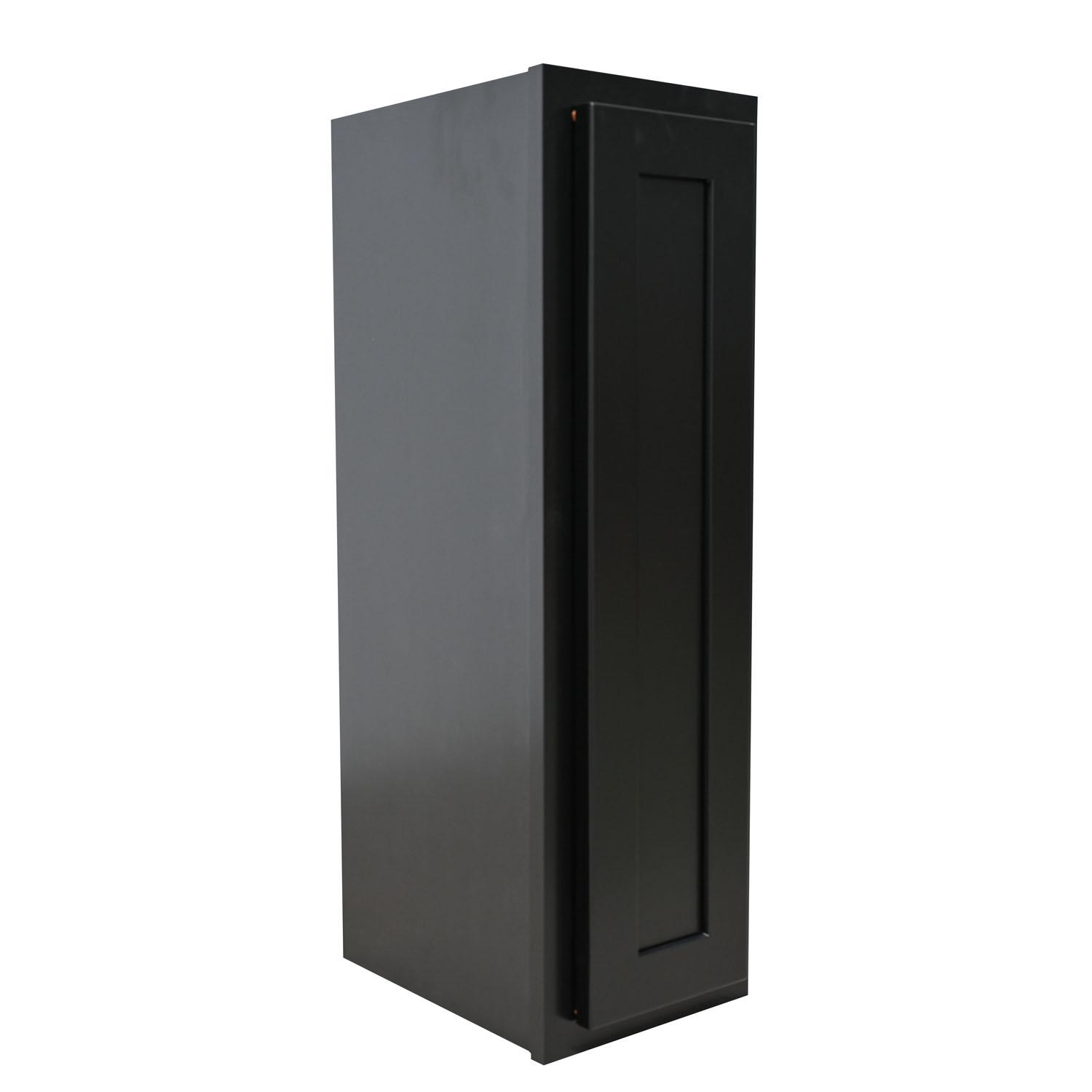 Armoire murale 12" x 30" noire