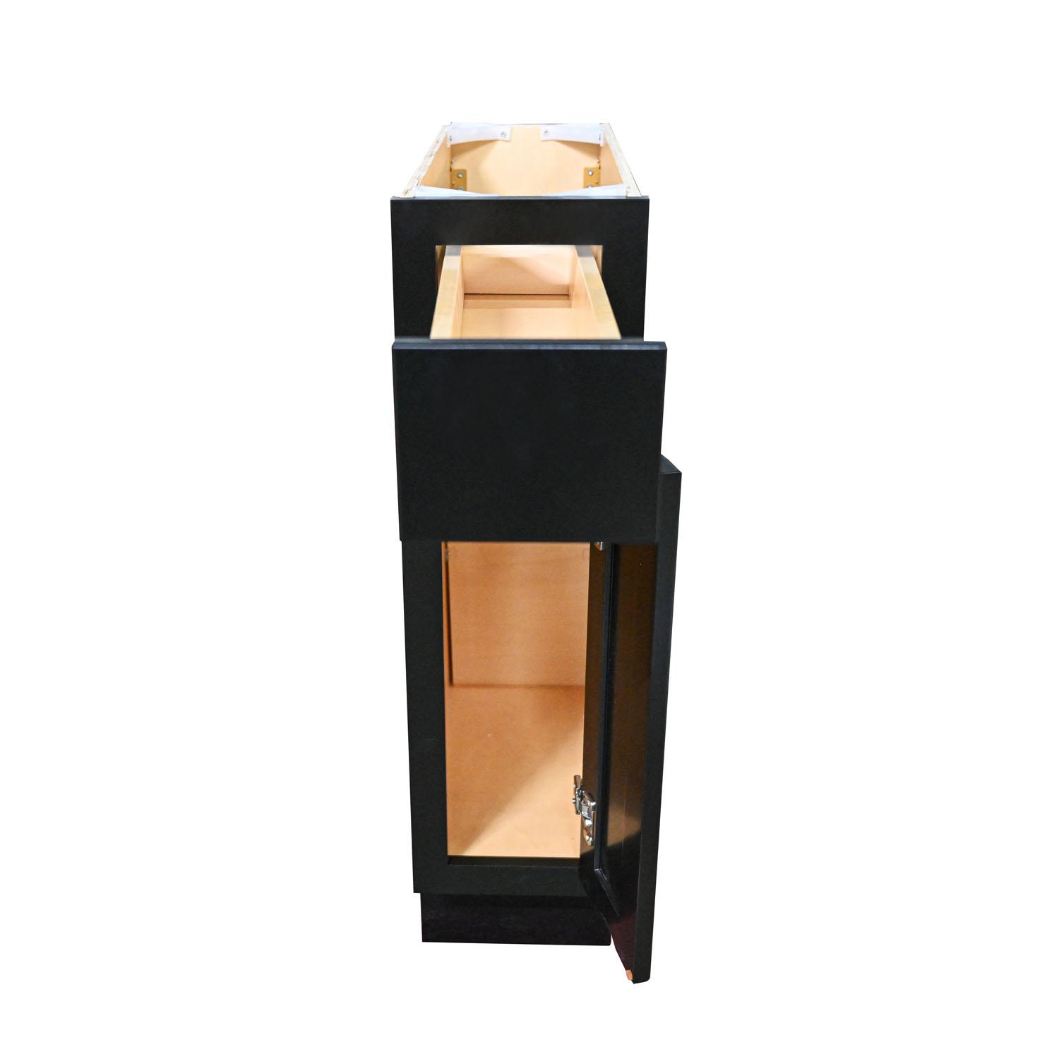 Armoire de Base Noire 9" x 35"