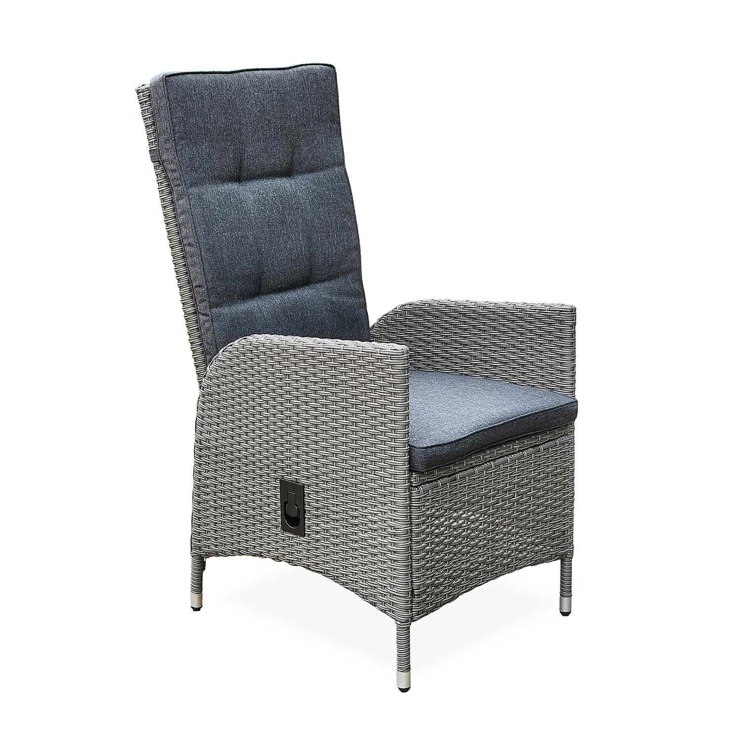 Chaise Inclinable Sable-Gris