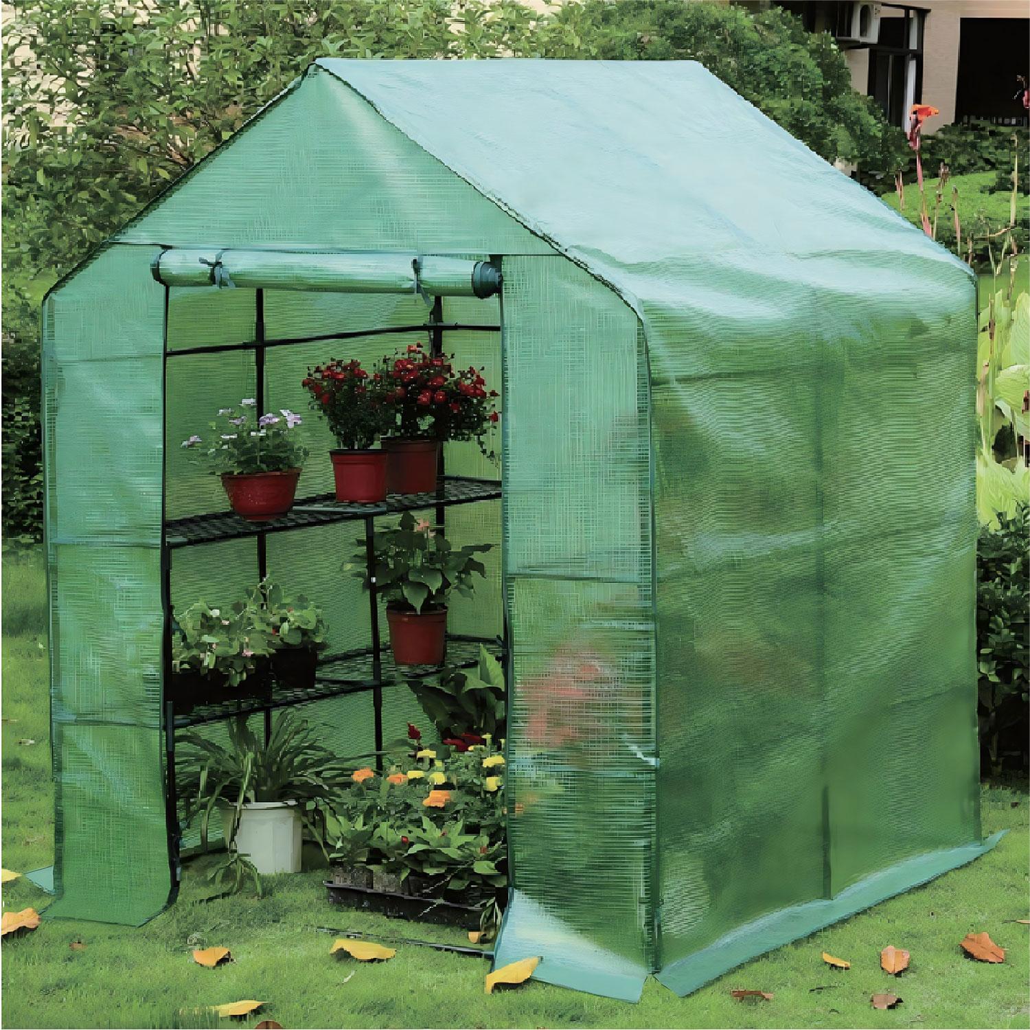 Walk-In Greenhouse 143 x 143 x 195cm