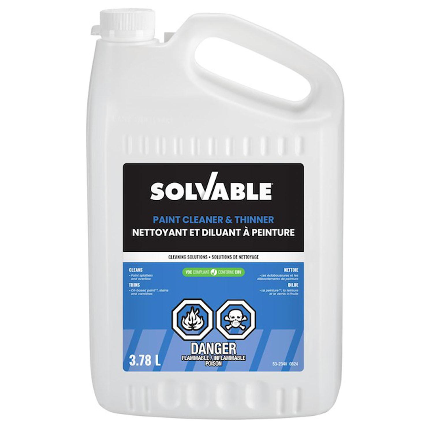 Diluant & Nettoyant Solvable 3,78L
