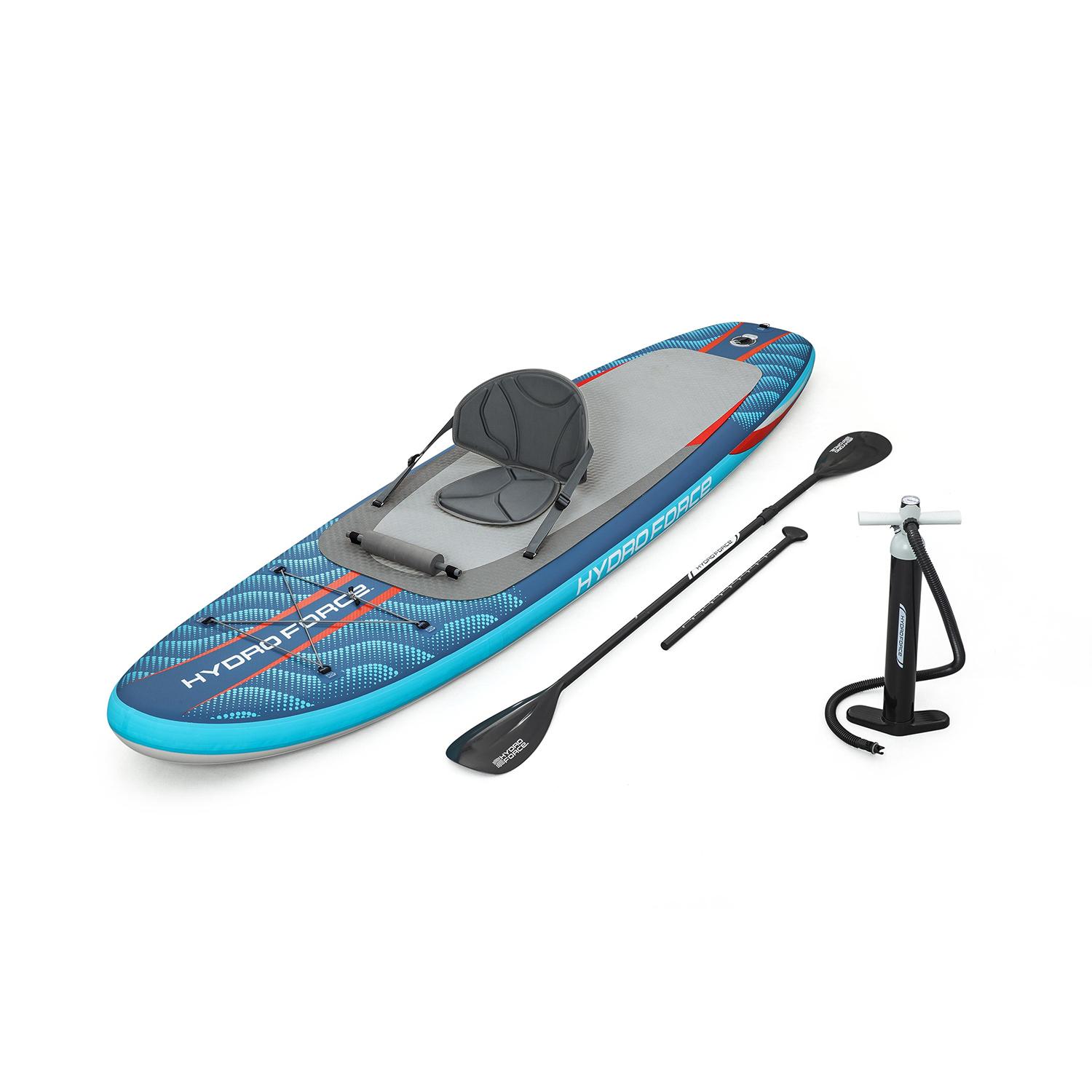 2-in-1 Inflatable Stand-Up Paddleboard & Kayak Set