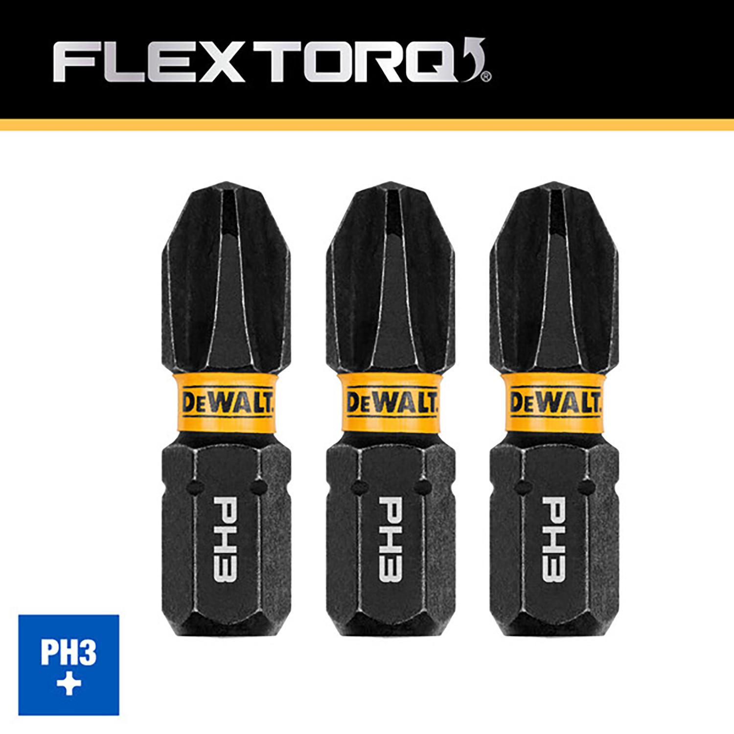 #3 Phillips 1" Flextorq 3 Piece Impact Driver