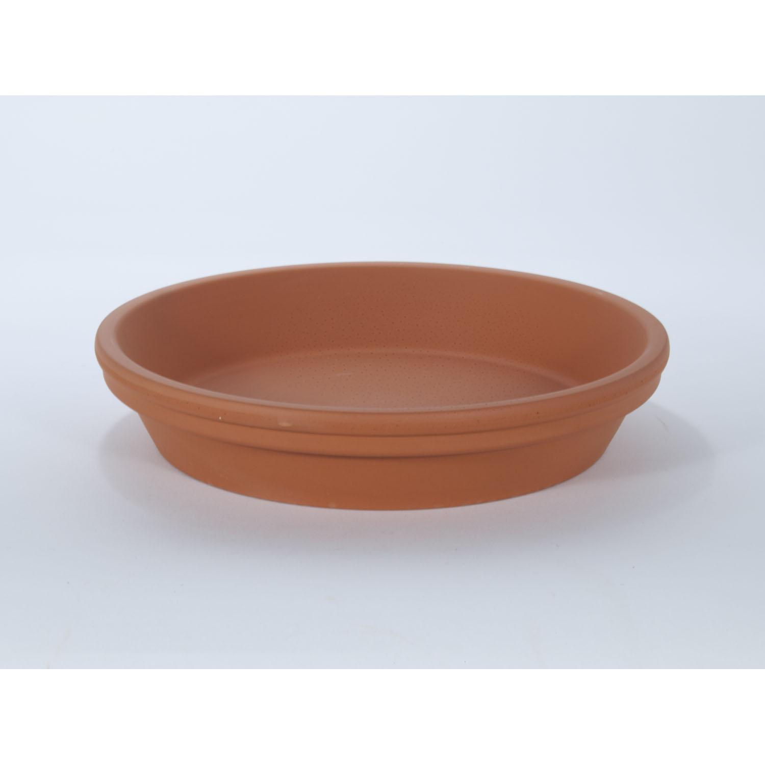 Terra Cotta Clay Saucer 4"