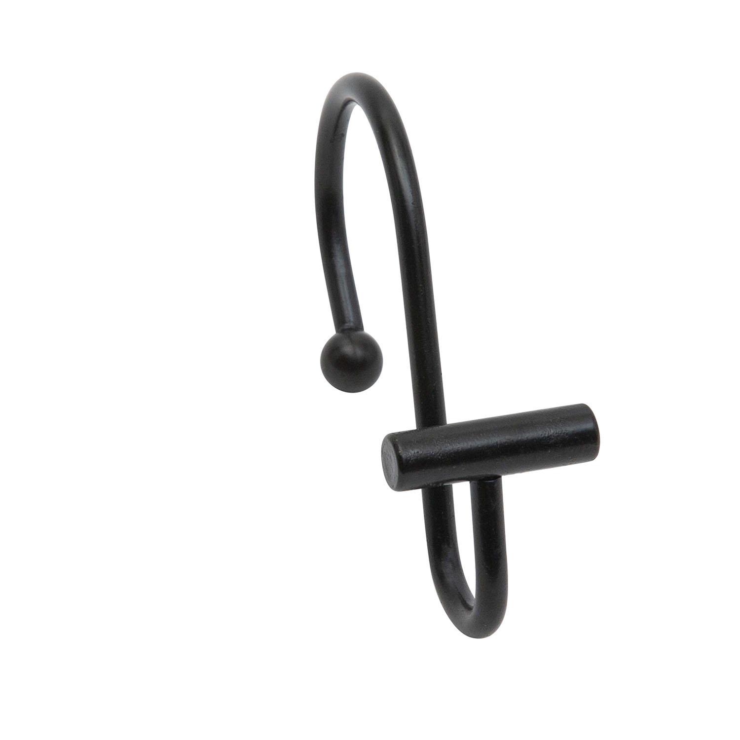 Halden Shower Curtain Hooks-12/Pack