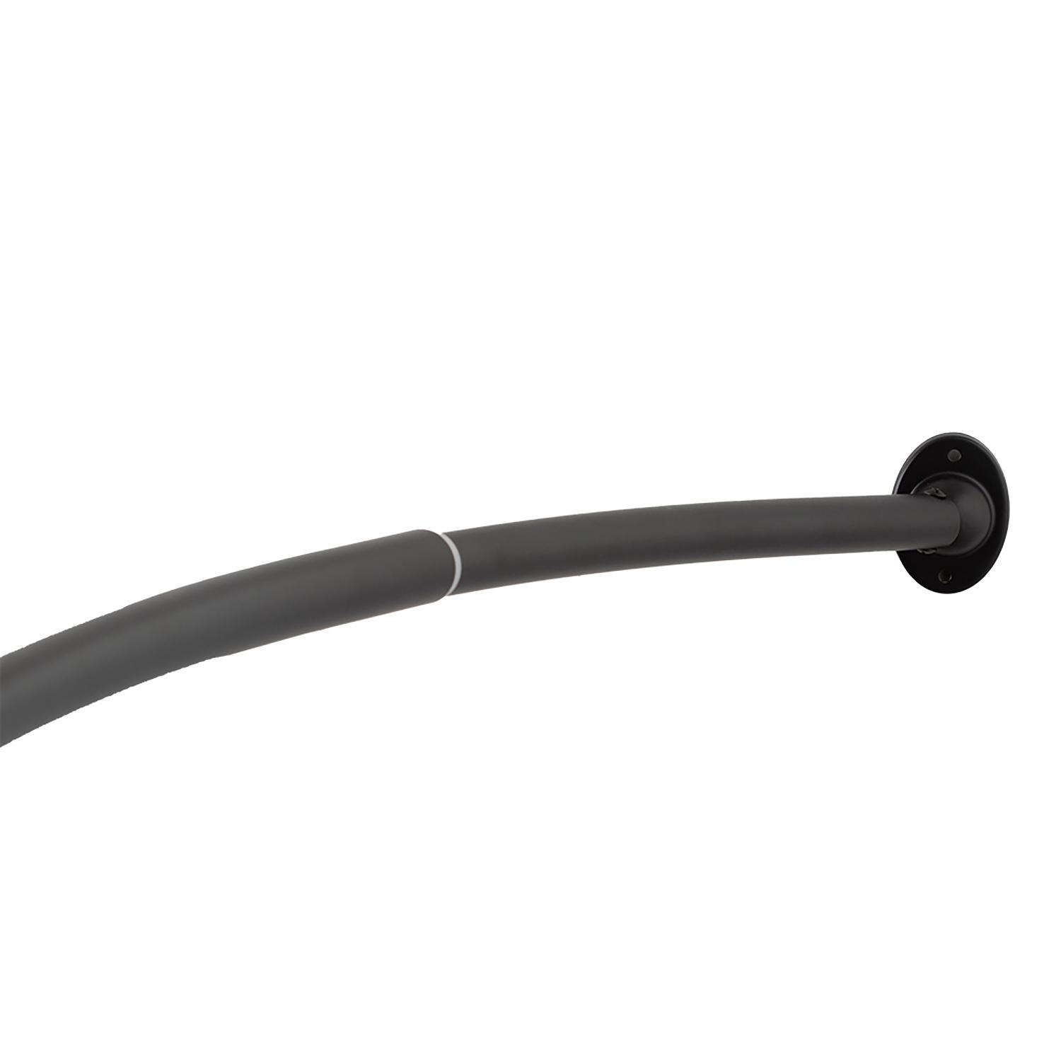 42"-72" Curved Shower Curtain Rod-Chrome