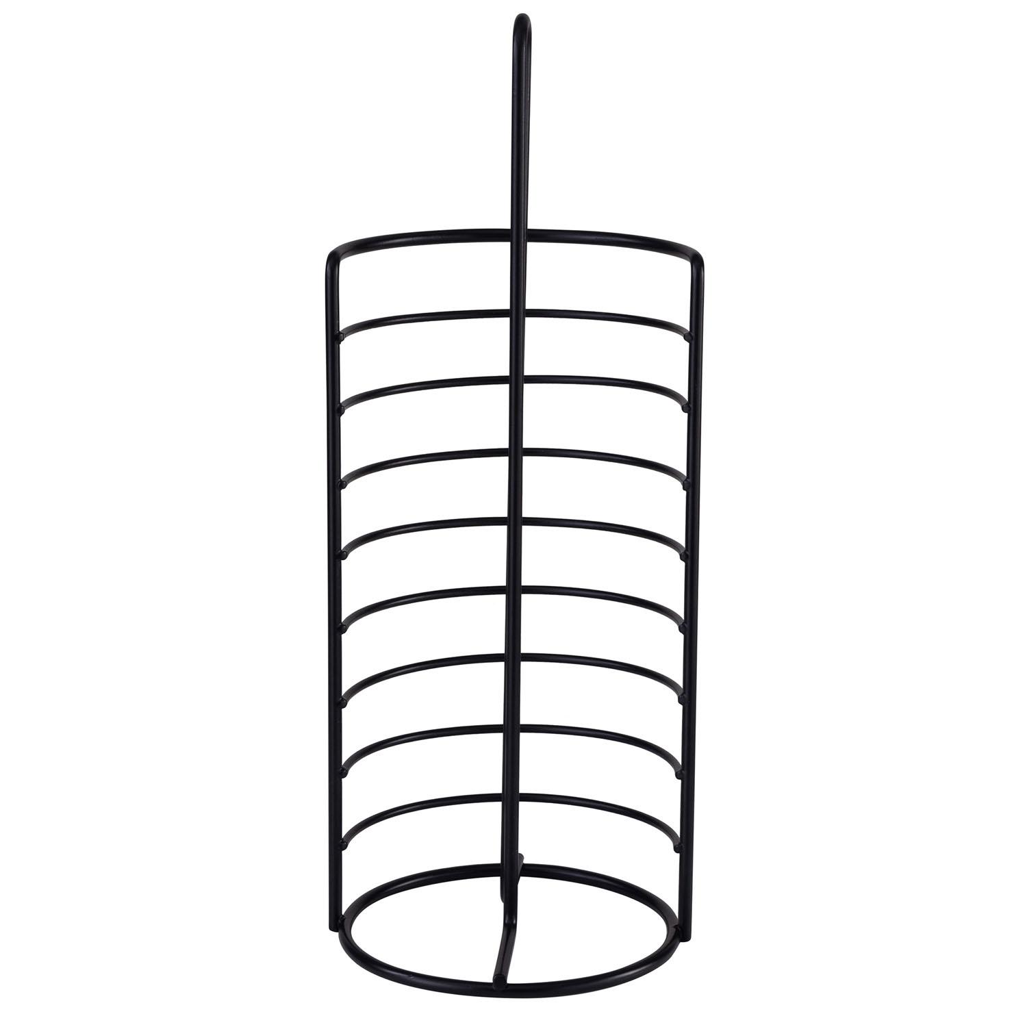 Afton Toilet paper Holder Reserve Black Powder Coat
