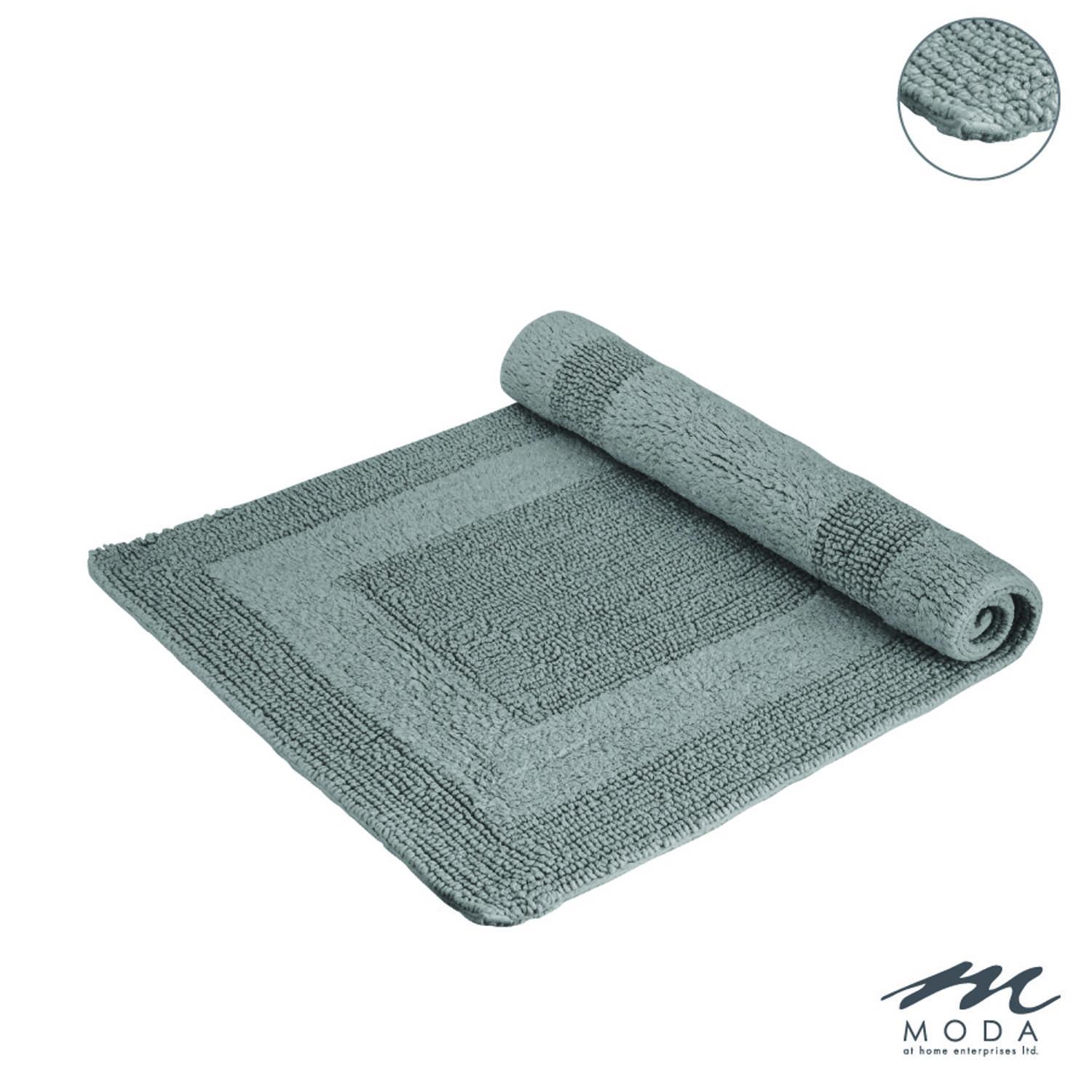 Tapis de bain Serenity tufté réversible 100% coton 20"x30"
