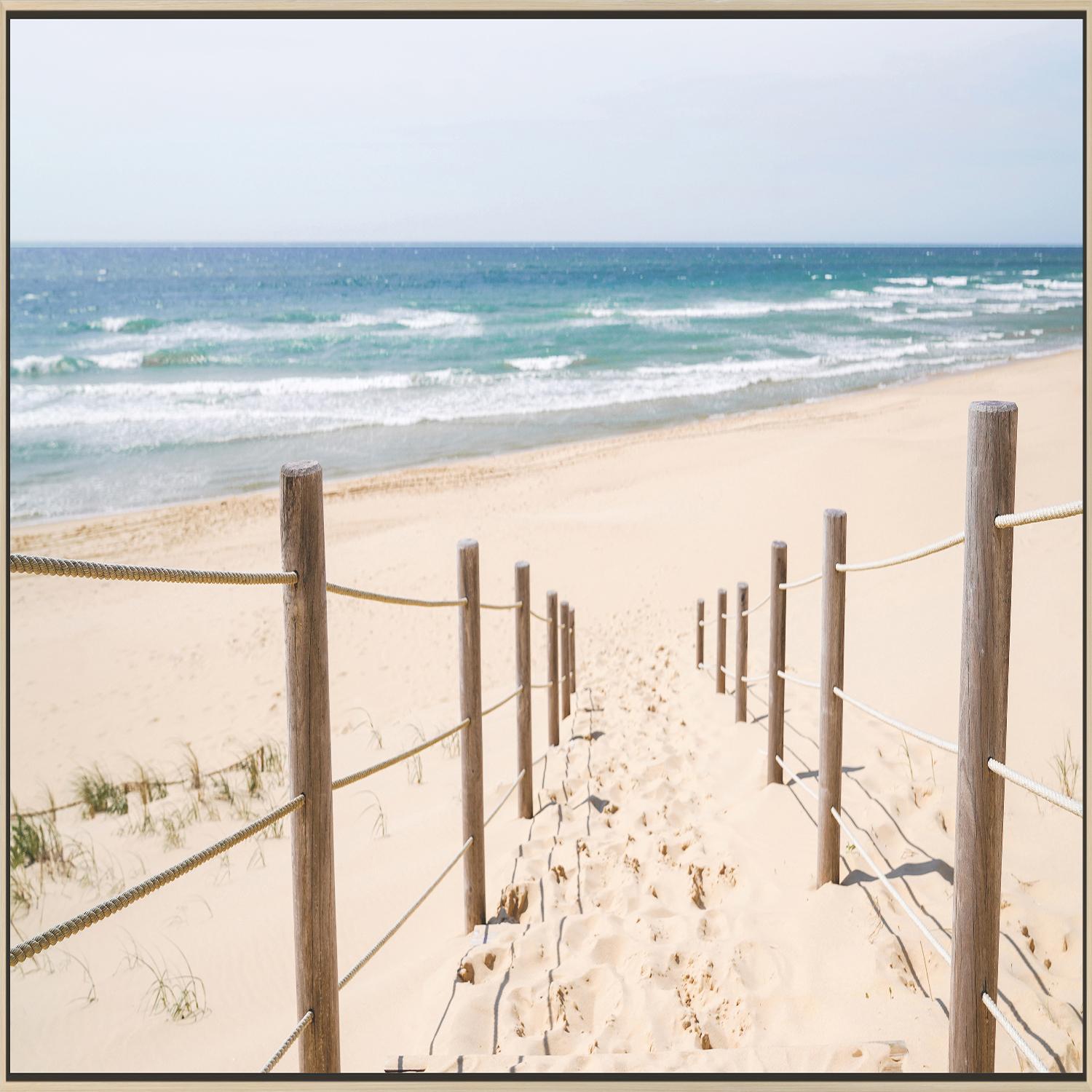 Dunes Access Framed Print 24" x 48"