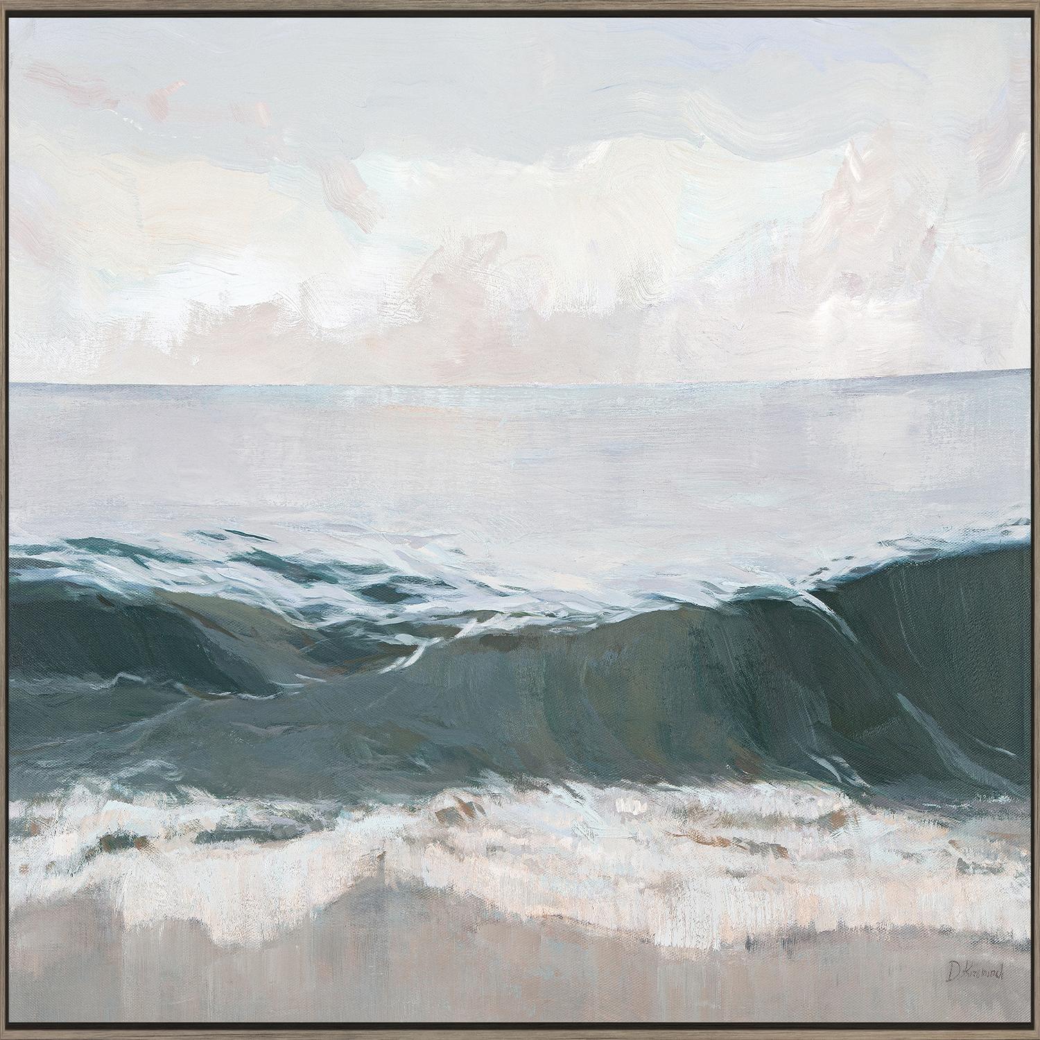 Ocean Blues Framed Print 24" x 48"