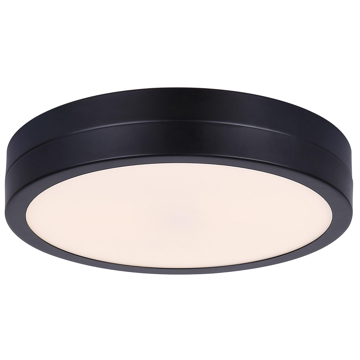 10" LED Flush Mount 3CCT -Black
