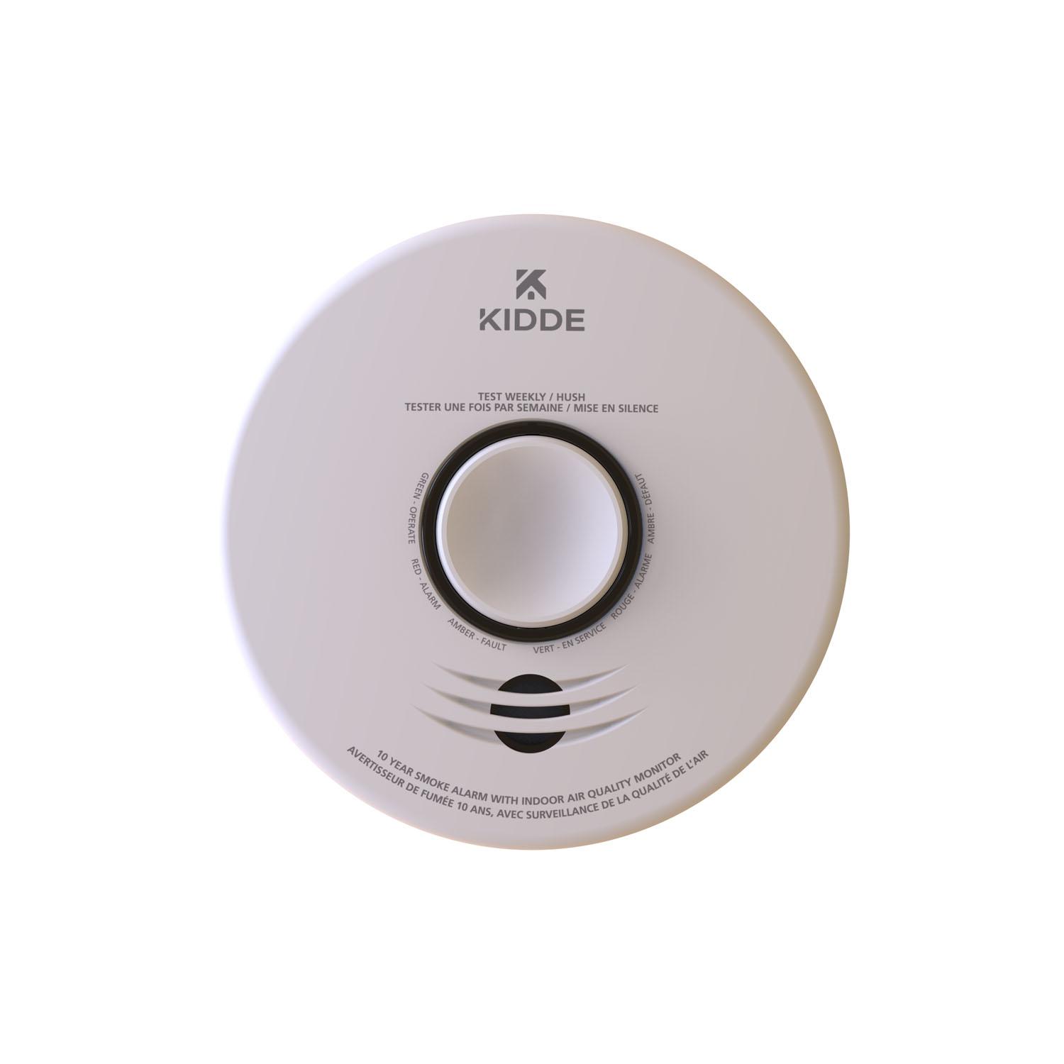 Détecteur combiné fumée & CO Kidde interconnecté