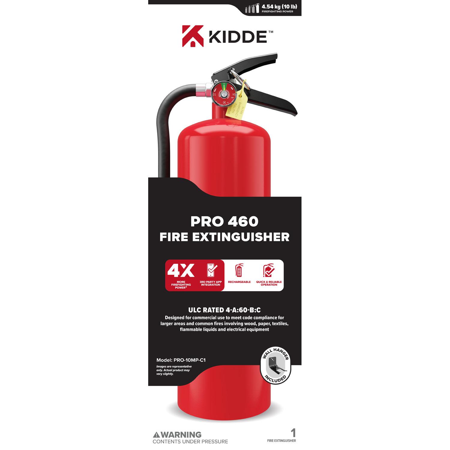  Pro Series 4-A: 60-B: C Rechargeable Fire Extinguisher