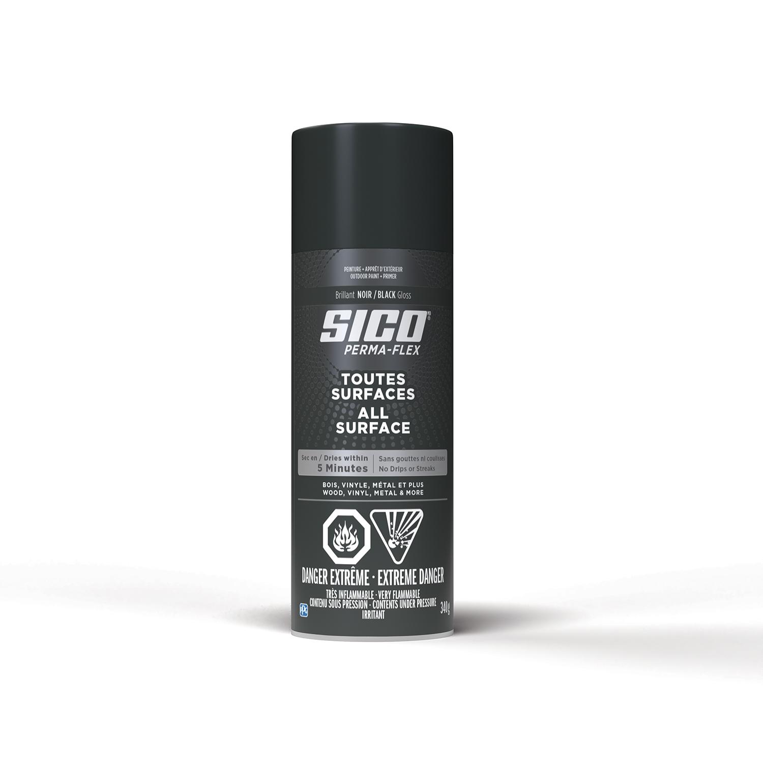 Peinture aérosol Sico Perma-Flex brillant 340g