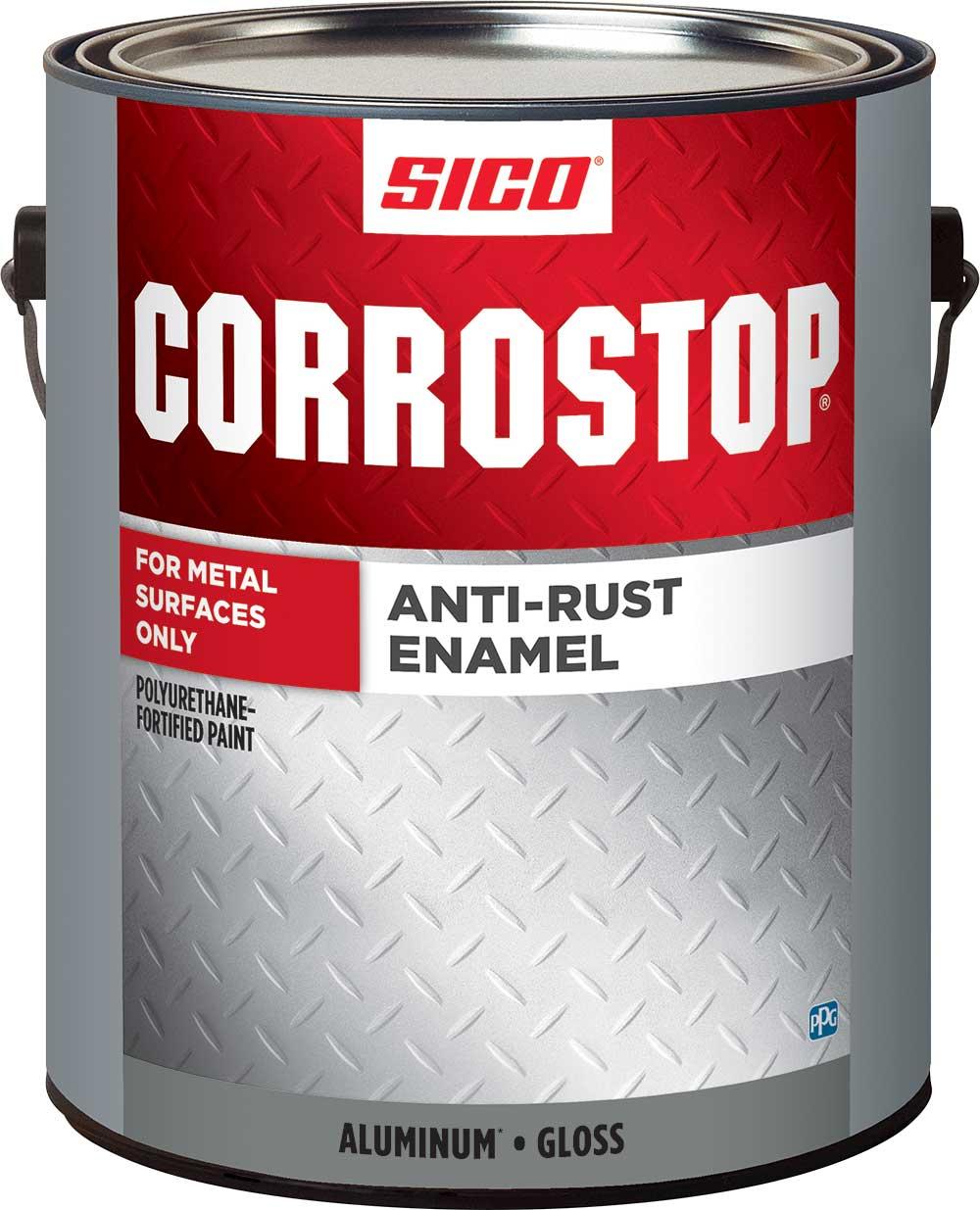 Peinture antirouille alkyde Corrostop brillant 3.78L