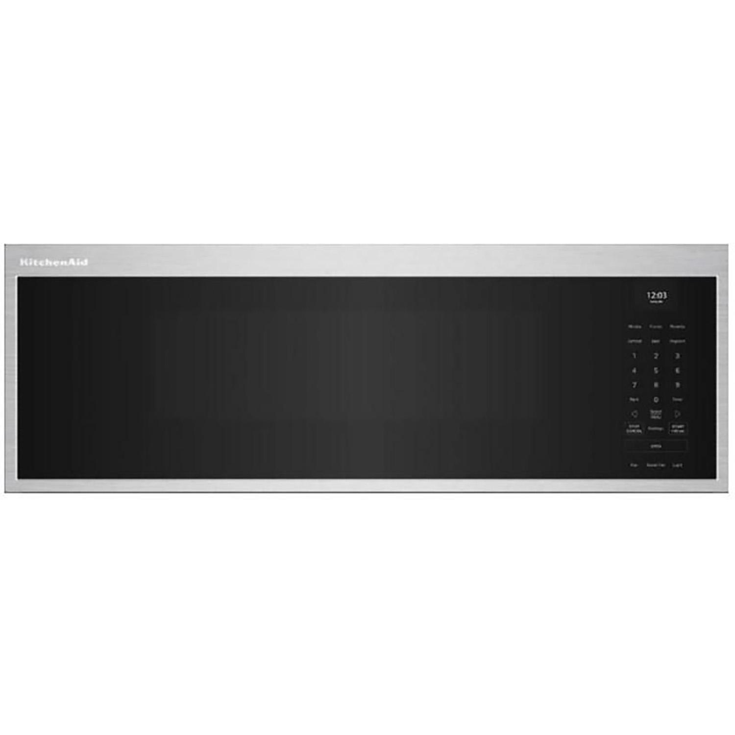 Hotte micro-ondes KitchenAid 1.1 pi³ profil bas
