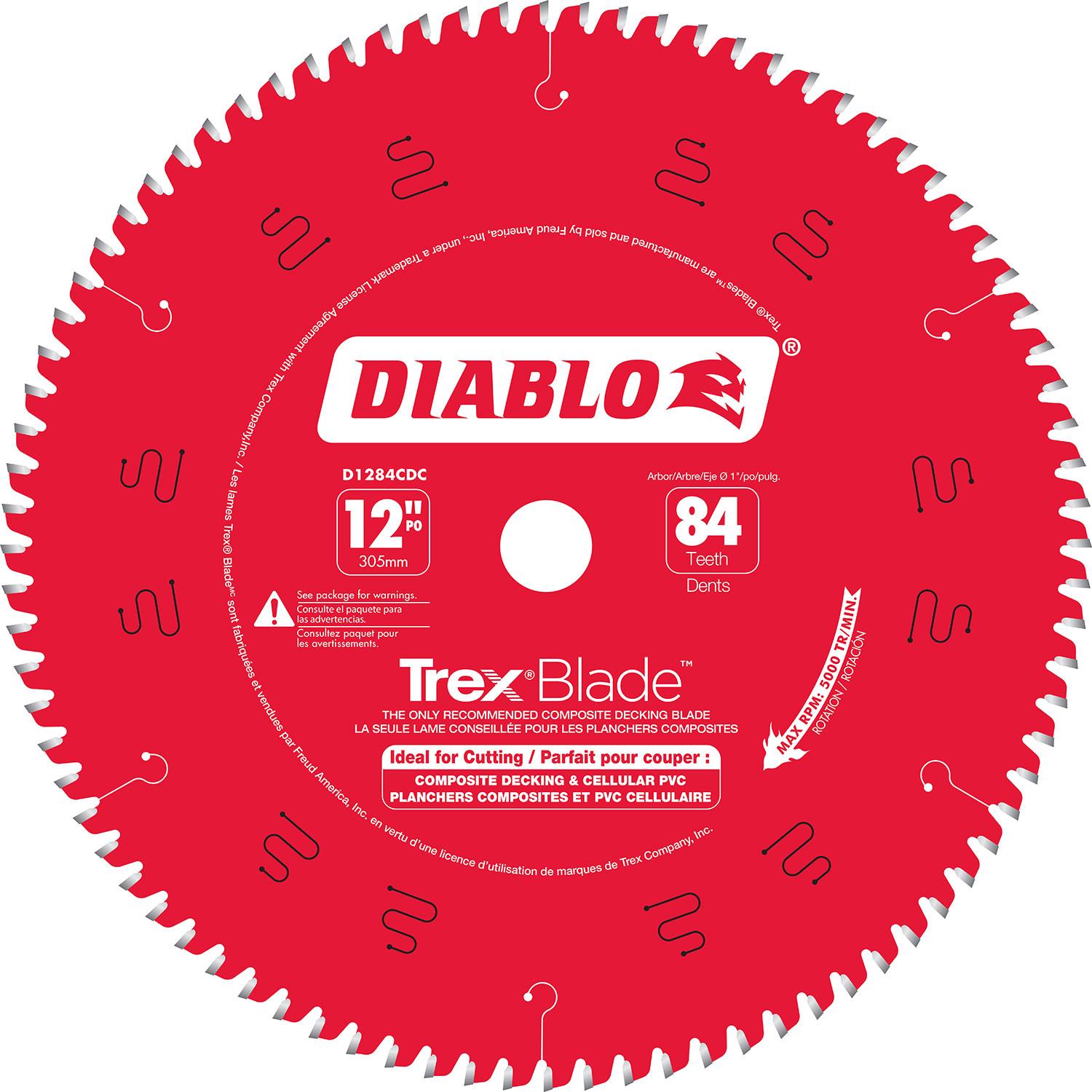 12" Composite Decking Blade