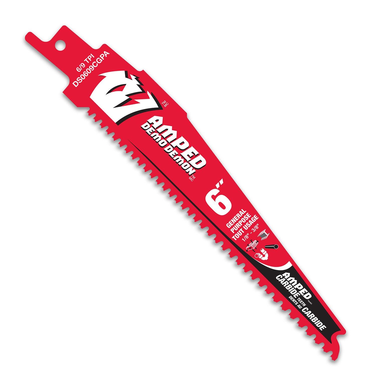 6" General Purpose Reciprocating Saw Blade