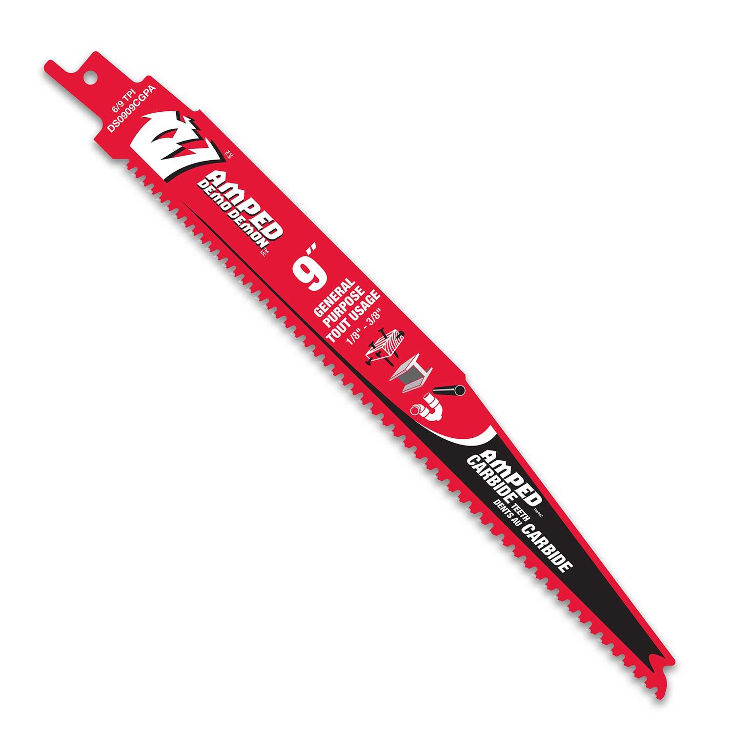 9" General Purpose Reciprocating Saw Blade