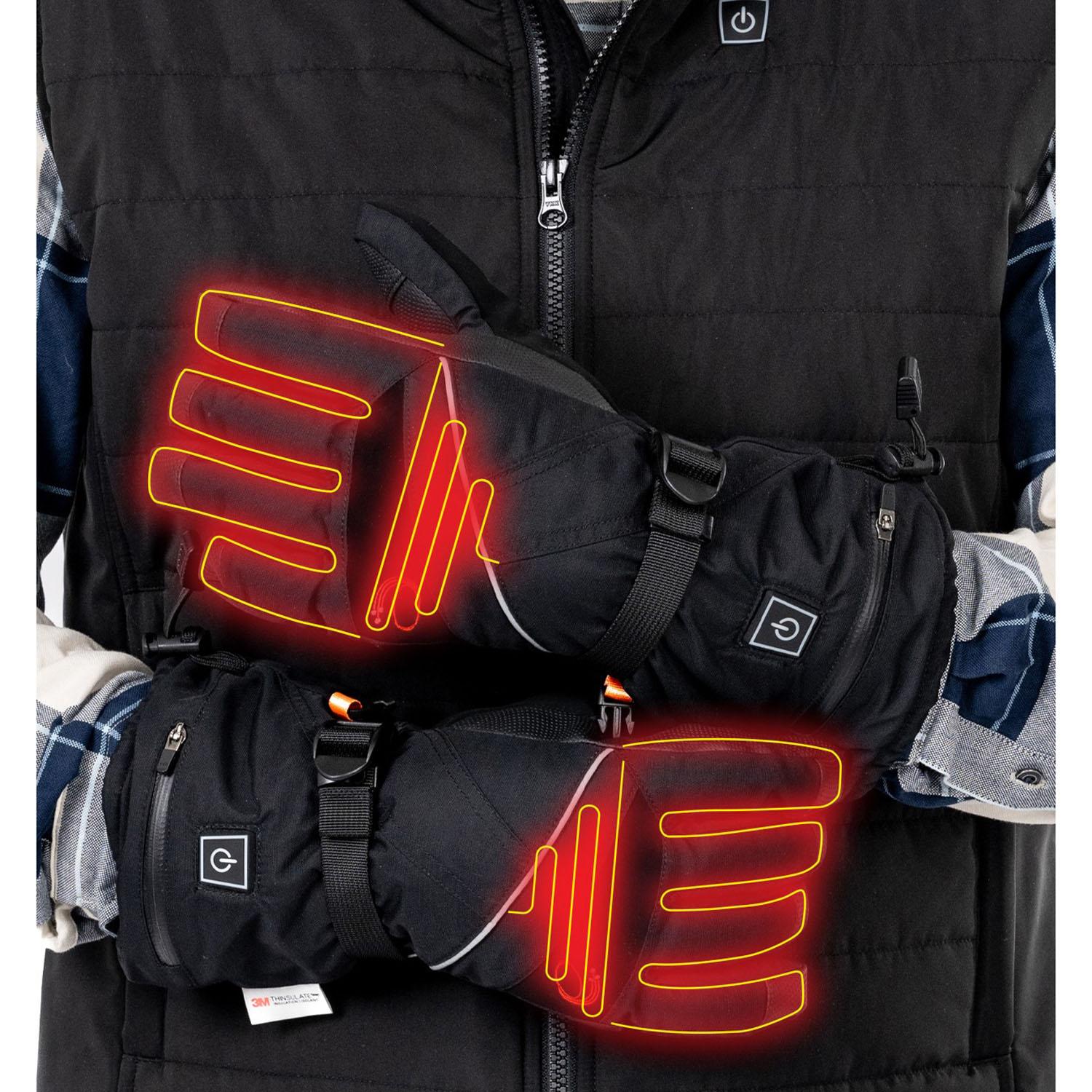 Gants chauffants solides