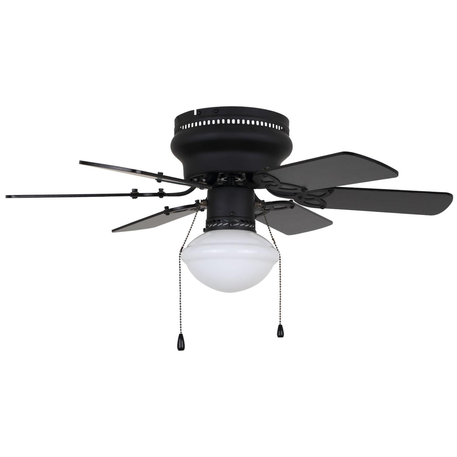 30" Twister Ceiling Fan-Black
