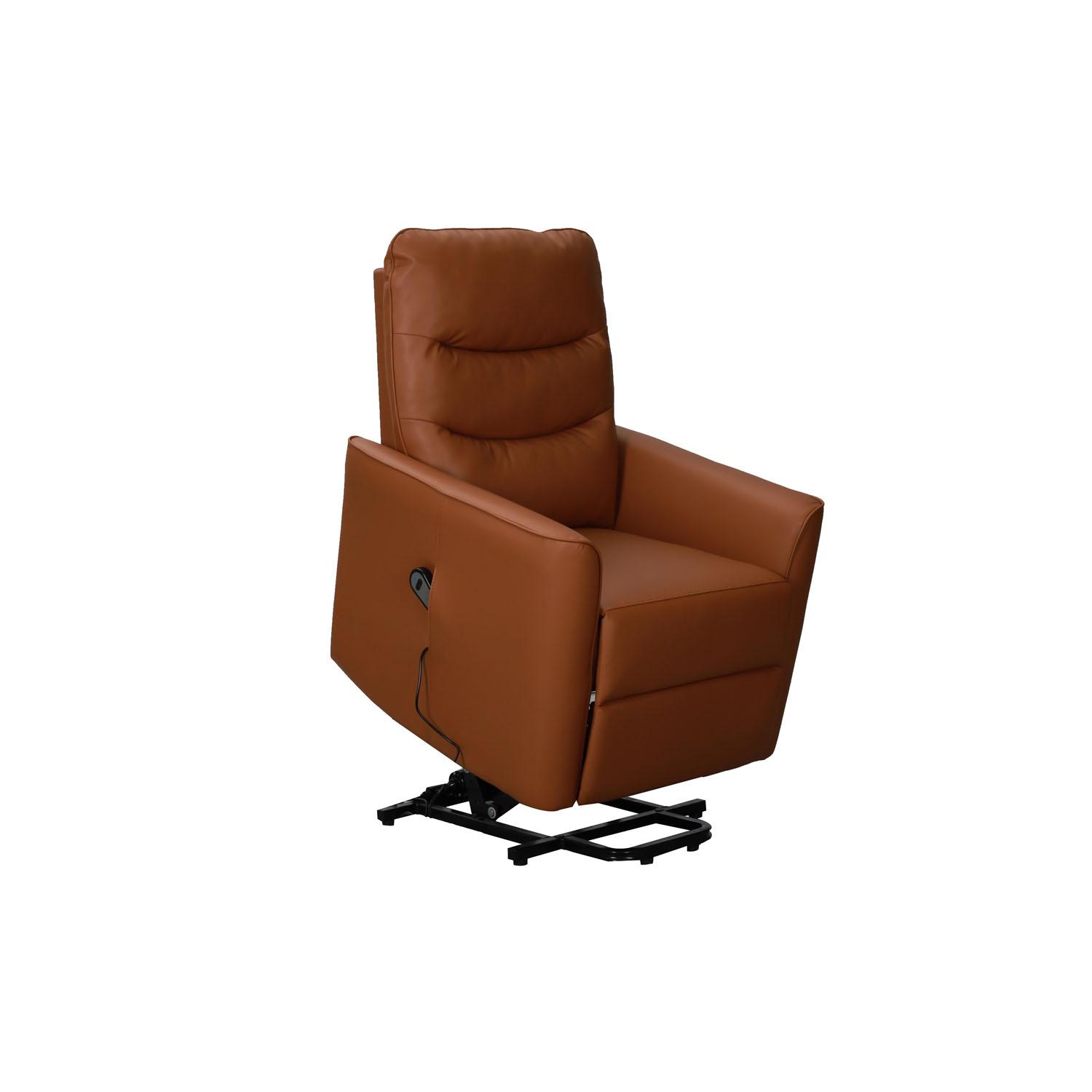 Denver Rocker Swivel Recliner with Lift-Tan