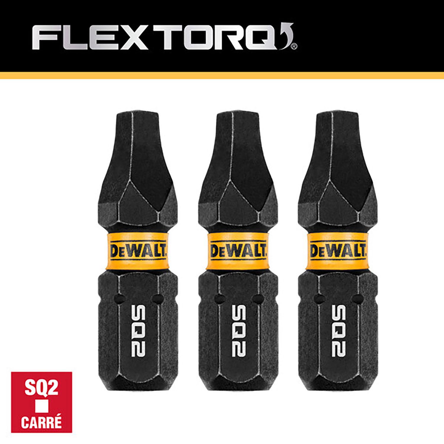 Flextorq Insert Impact Screwdriver Square #2 Bit