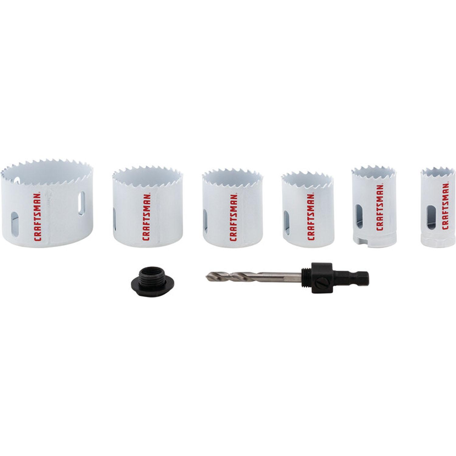 7 Piece Hole Saw Kit