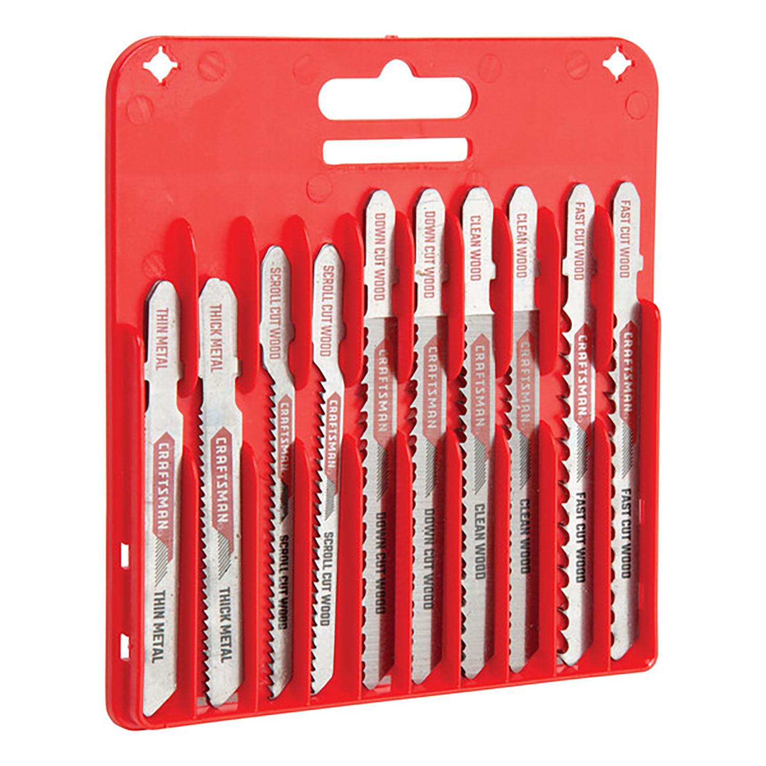 13 Piece T-Shank Jig Saw Blade Set
