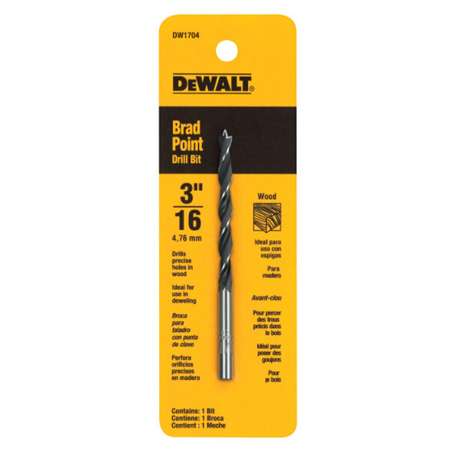 3/16" Brad Point Bit