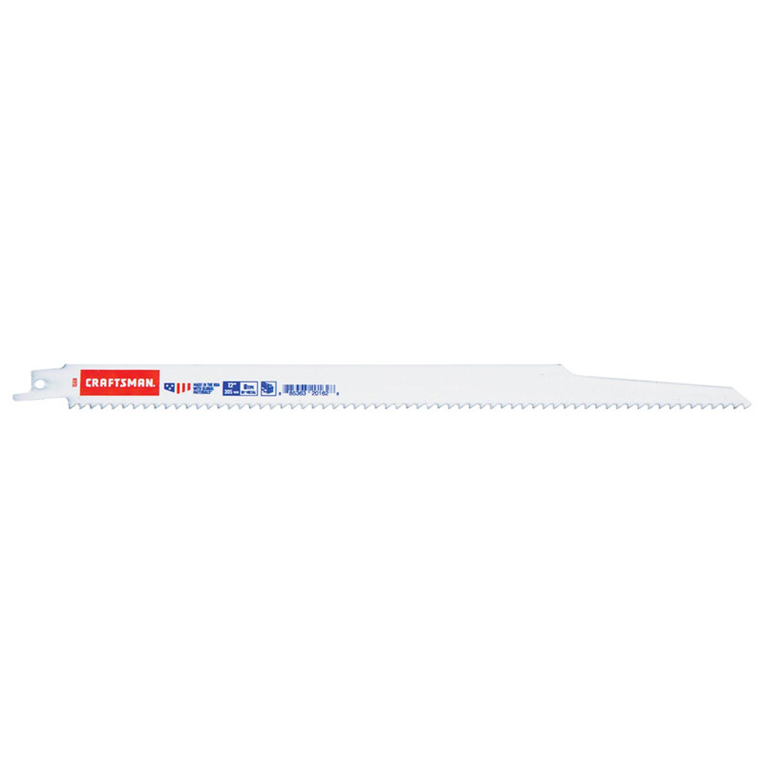 12" Bi-Metal Demolition Reciprocating Saw Blade