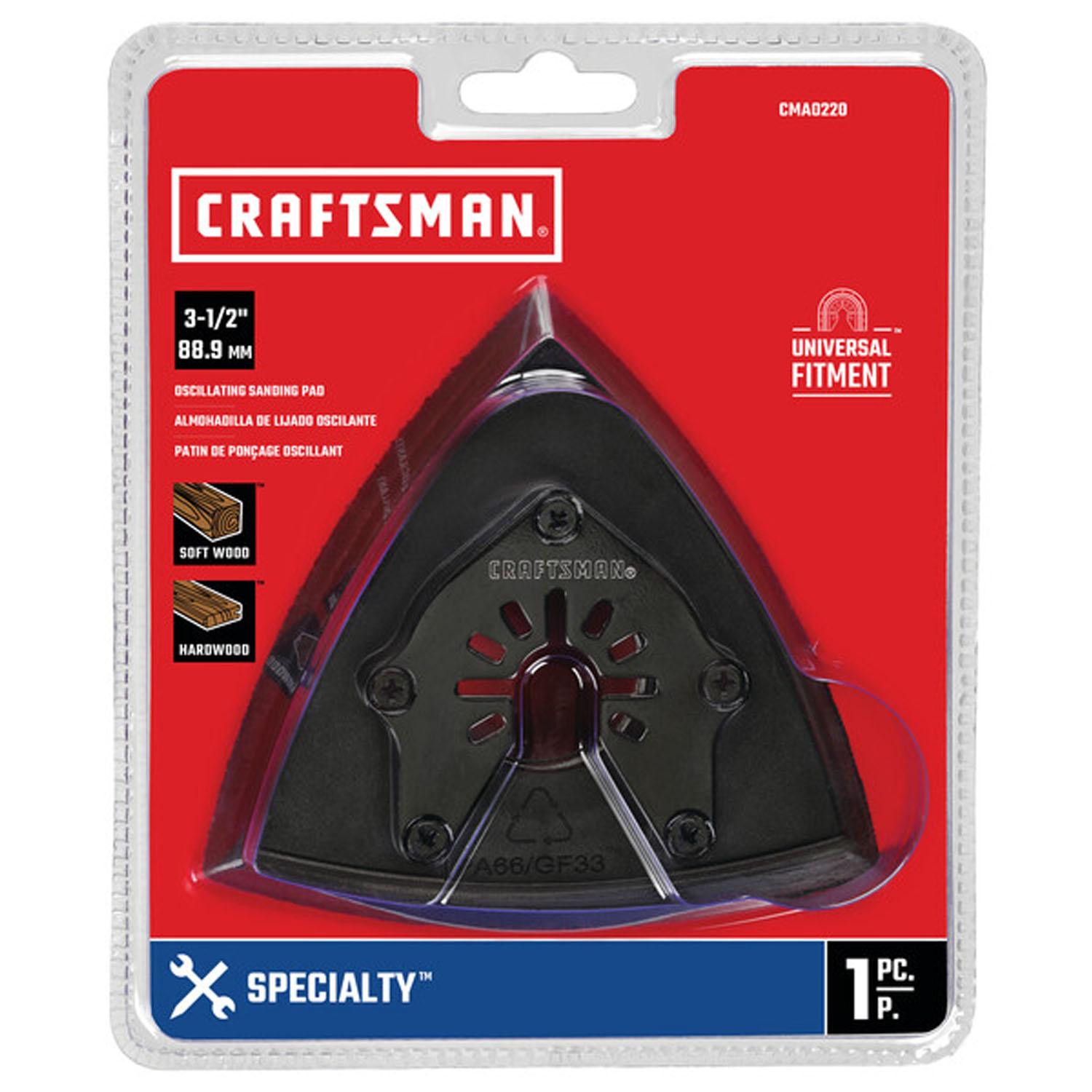 3-1/2" Oscillating Sanding Pad