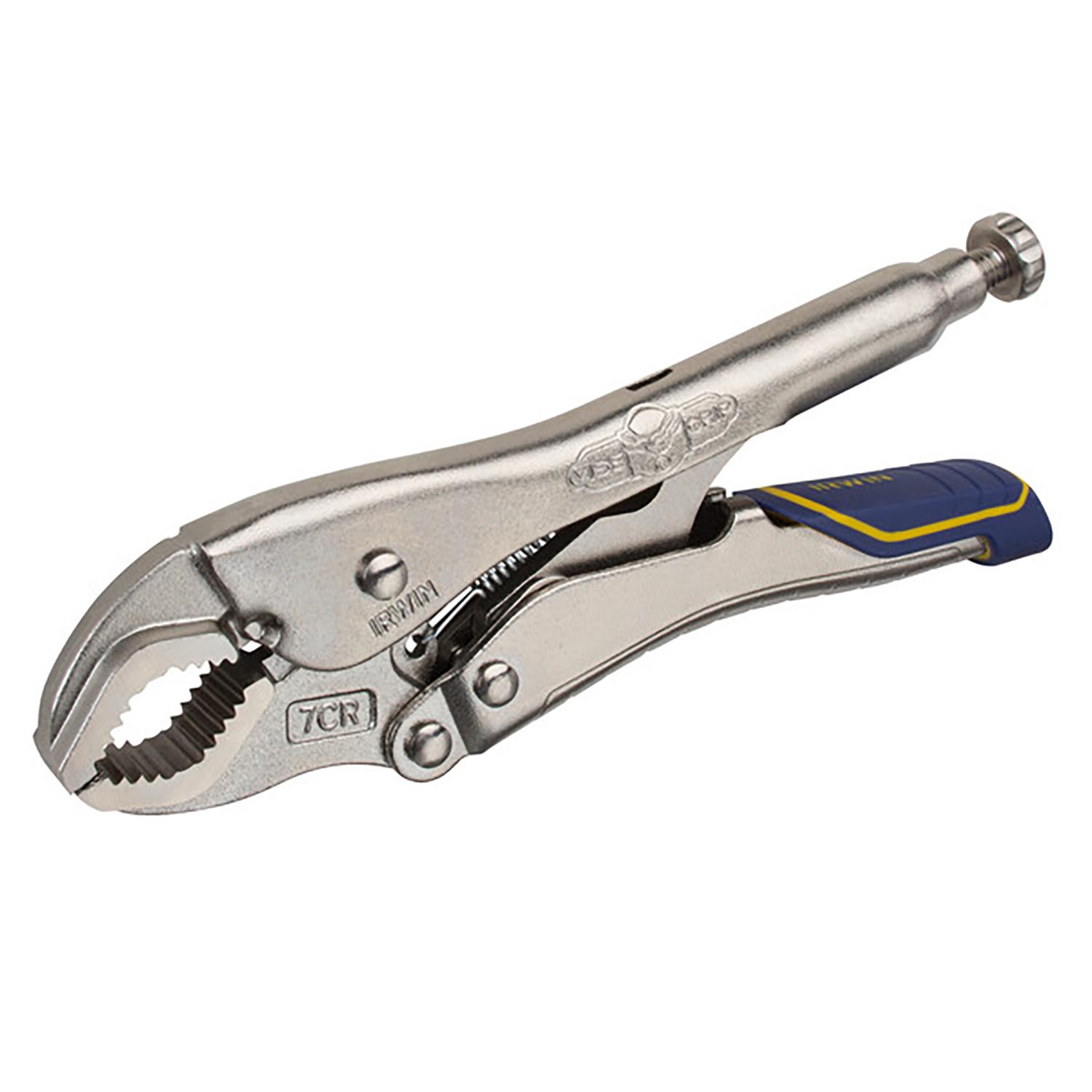 Irwin 7" Vise-Grip Locking Pliers Fast Release Curved Jaw