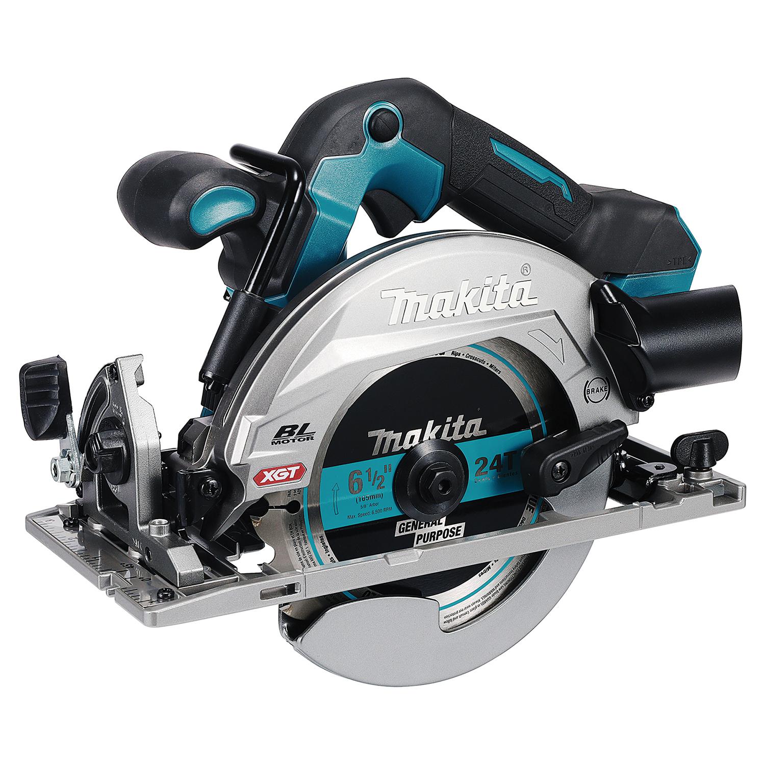 Scie circulaire Makita 40V XGT 6-1/2" (outil seul)