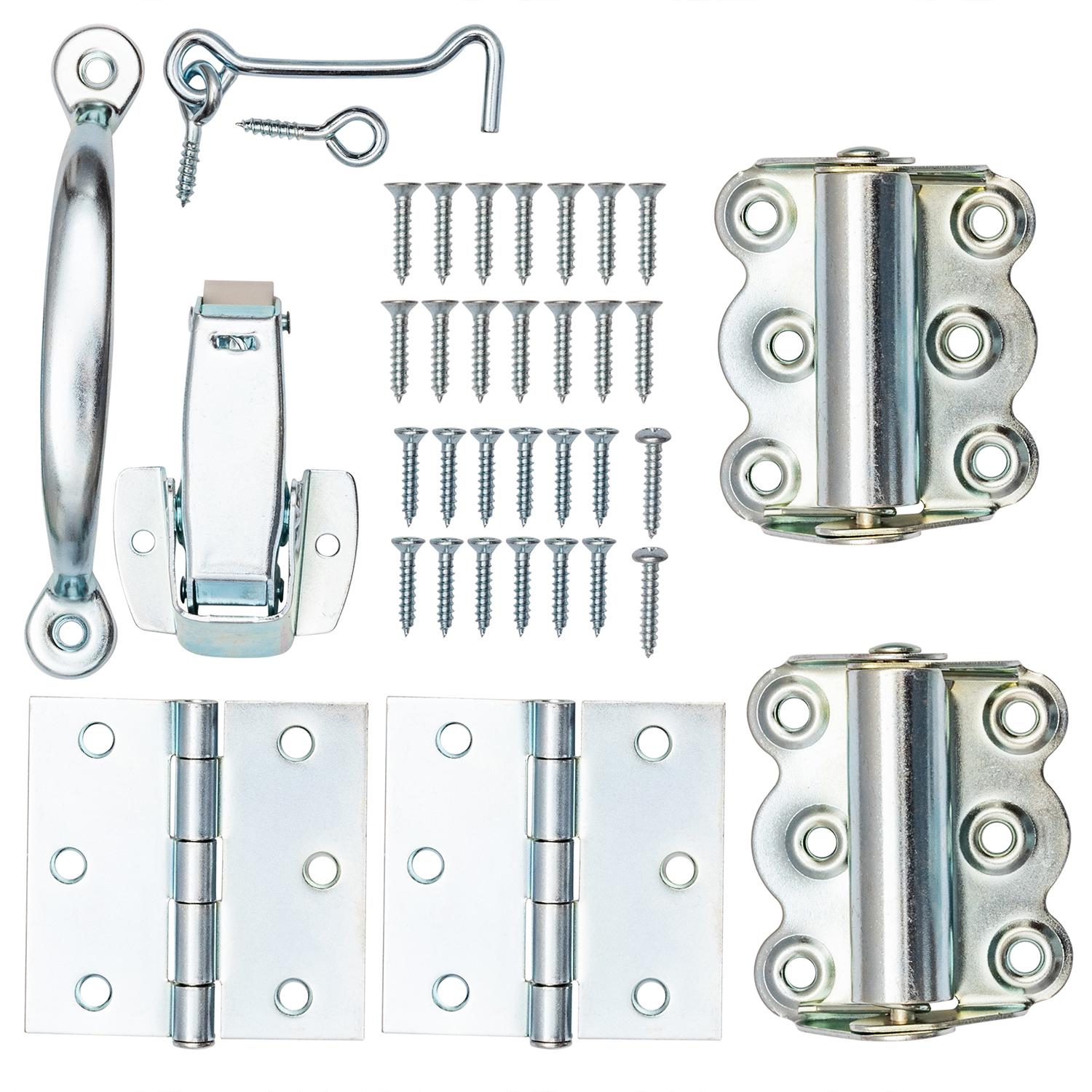 Ensemble de quincaillerie pour porte moustiquaire – 7 pièces