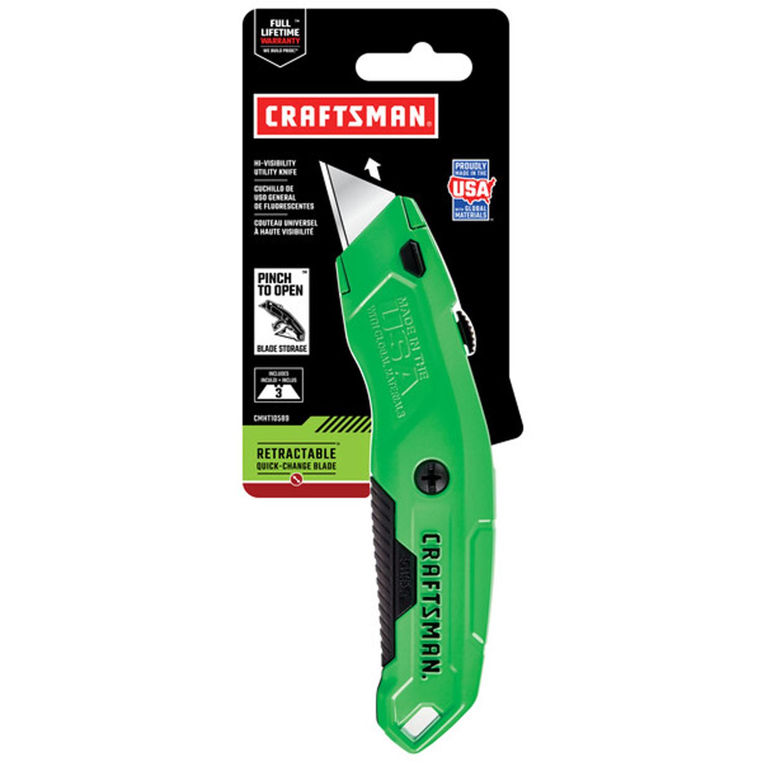 High-Visibility Quick Change Utility Knife