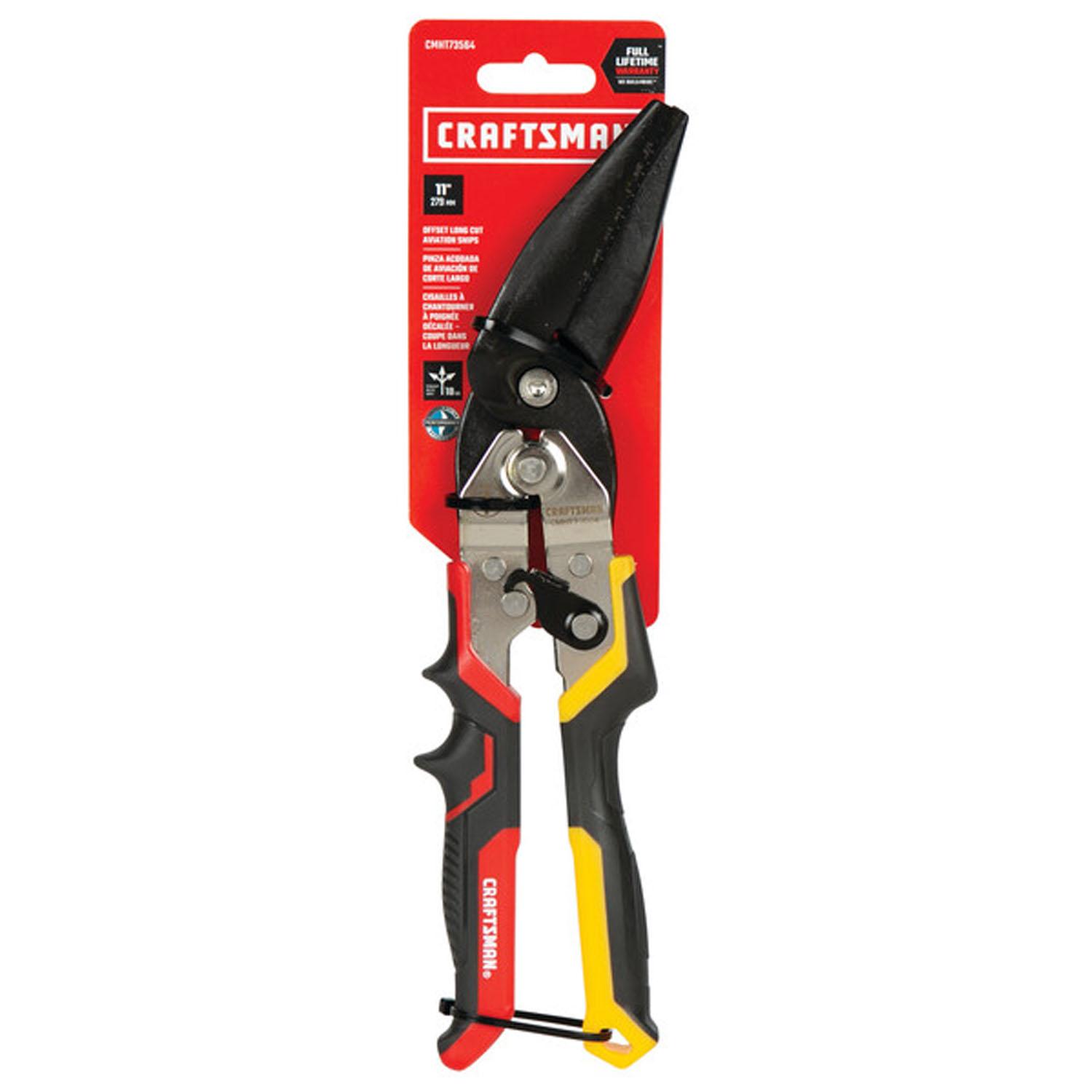 Offset Long Cut Aviation Snips