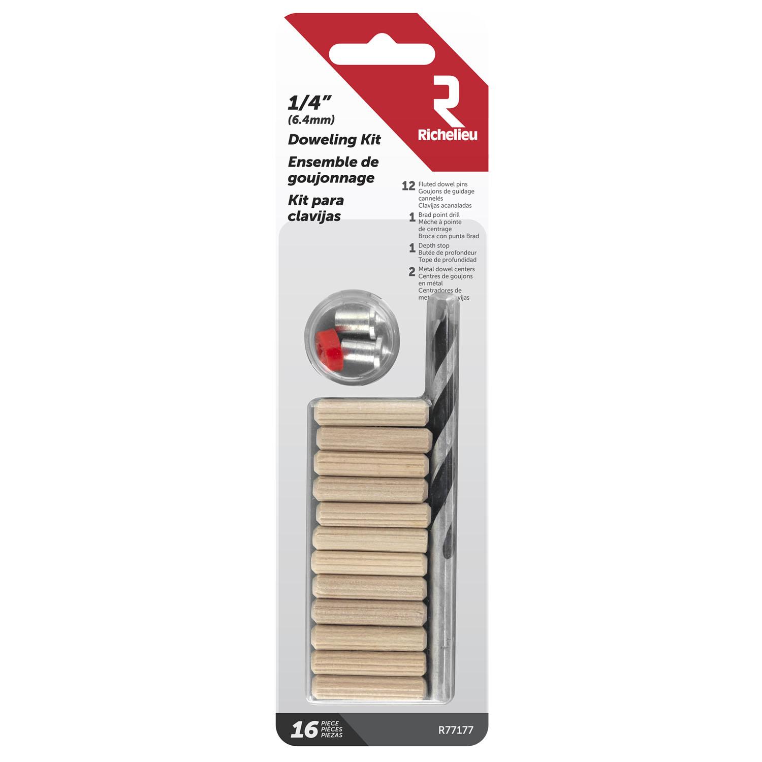 Unglued 1/4" Wood Doweling Kit