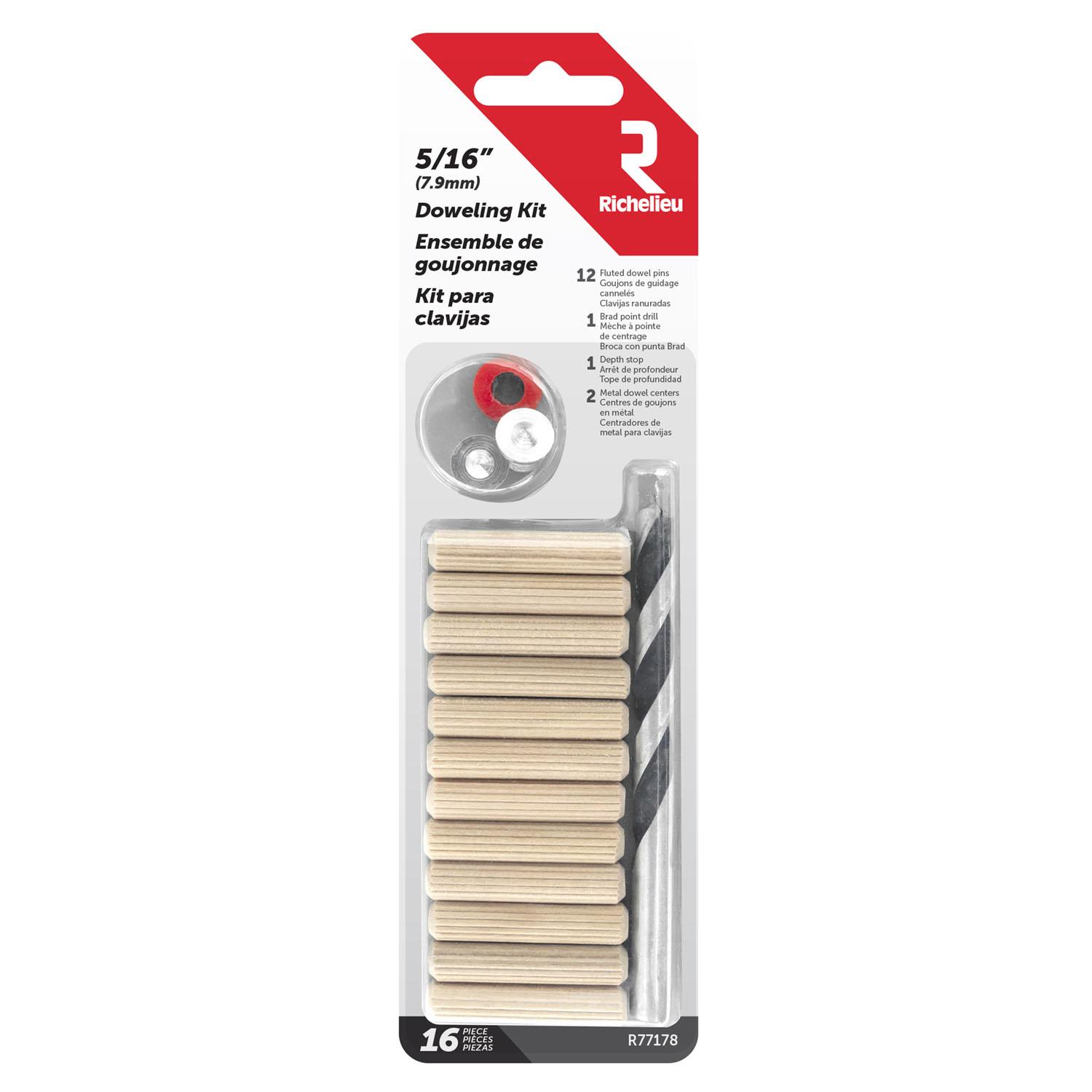 Unglued 5/16" Wood Doweling Kit
