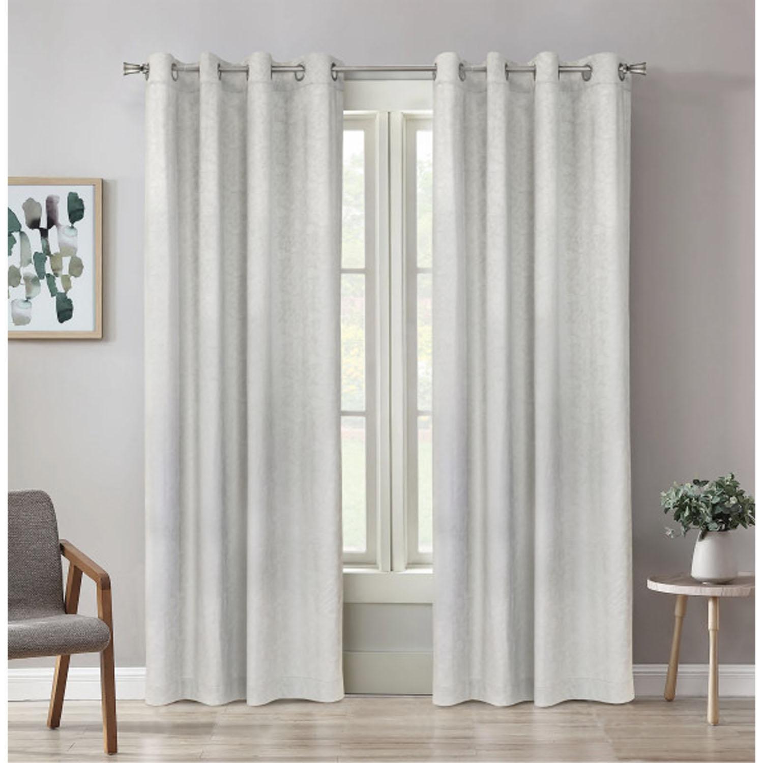 Panneau en velours gaufré Bristol 52 po x 84 po – Blanc