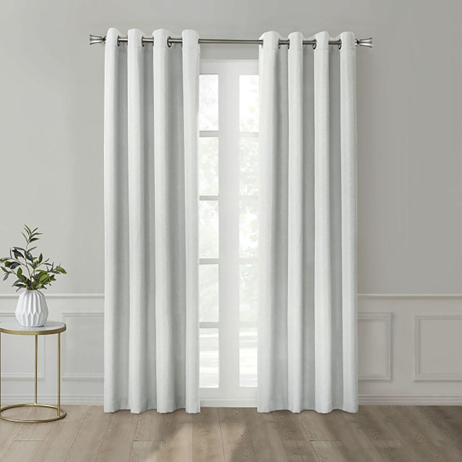 52"x84" Marissa Grommet TPU Panel Light Grey